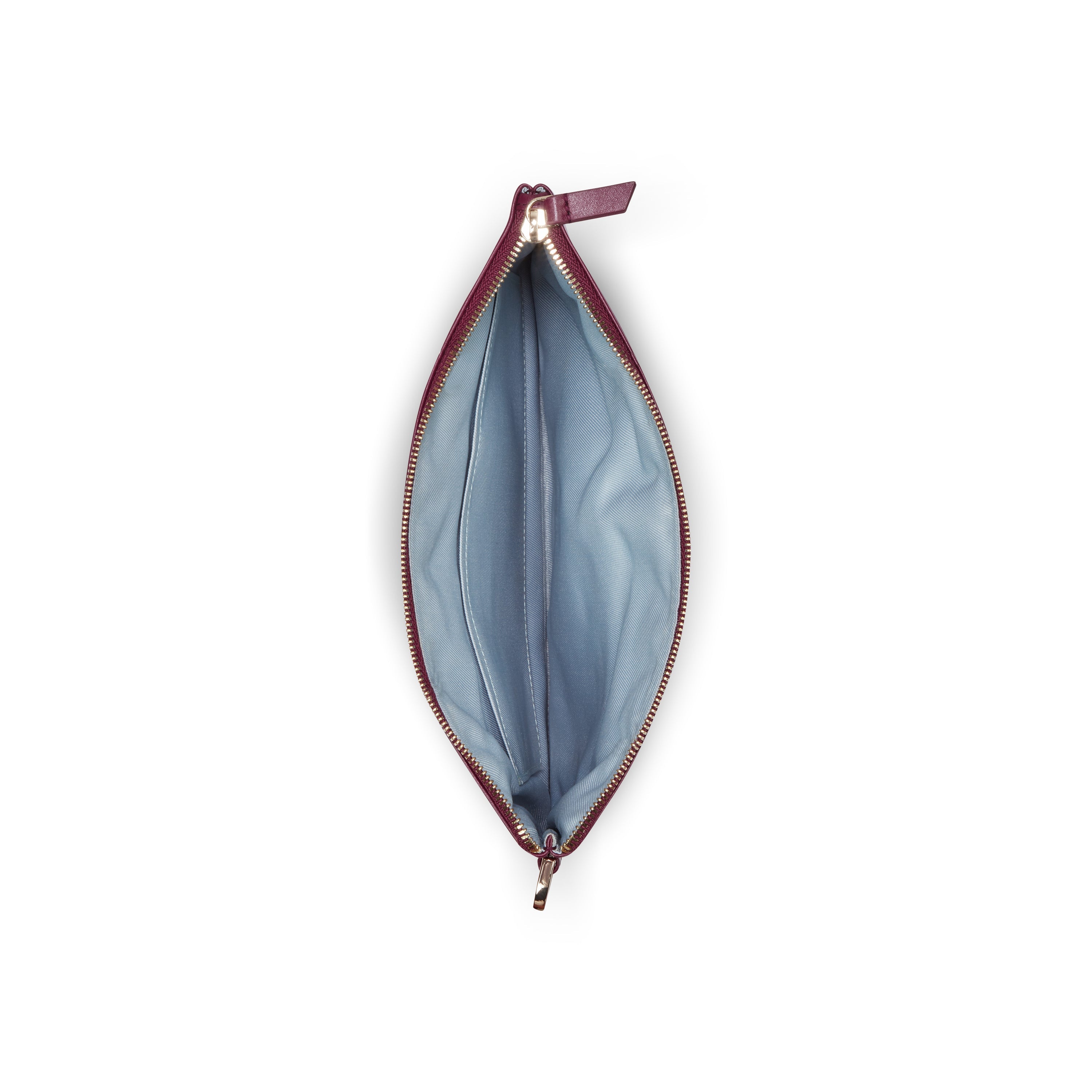 LE CUIR LISSE| Pochette BORDEAUX