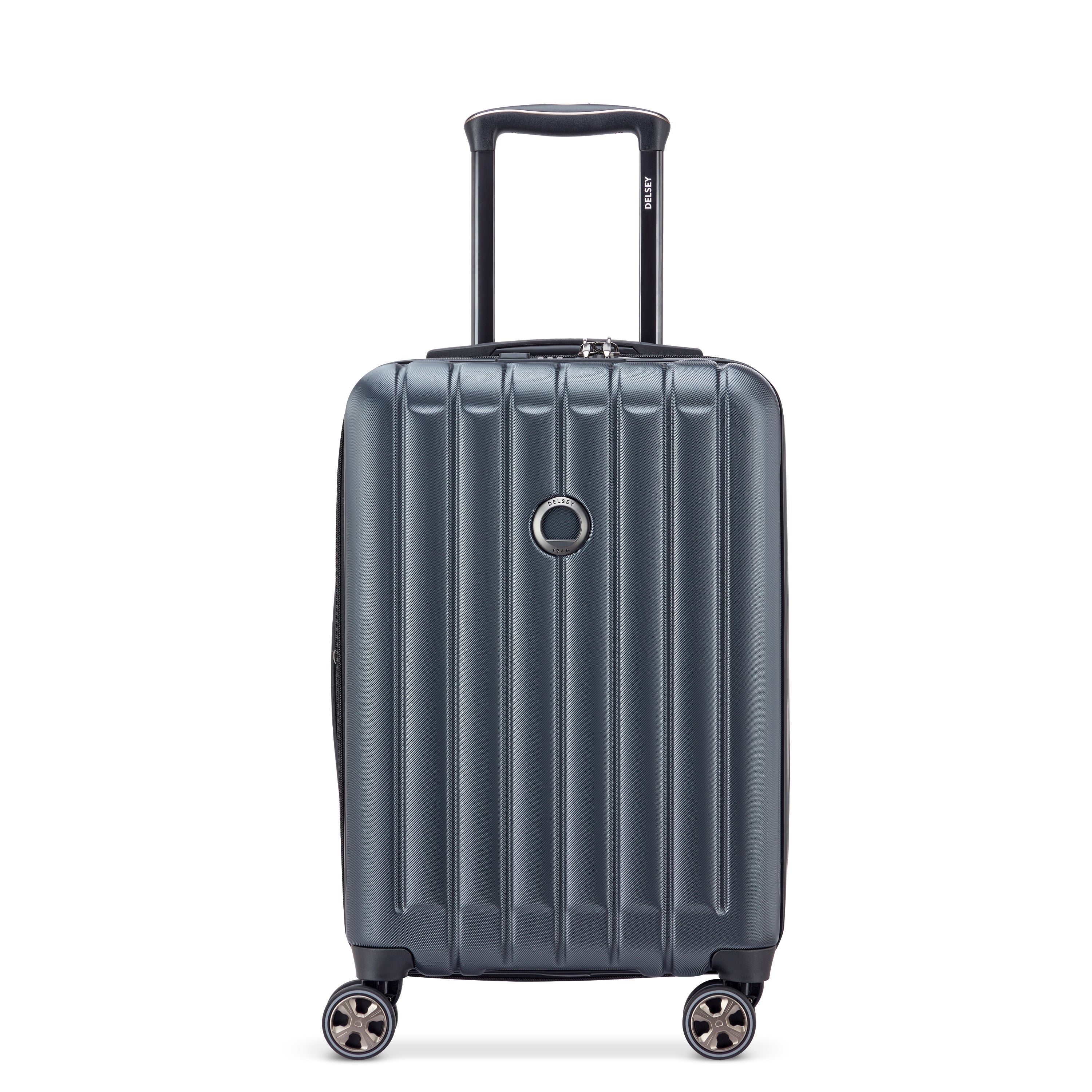 LONGITUDE| Valise Soute Extensible 55 CM ANTHRACITE