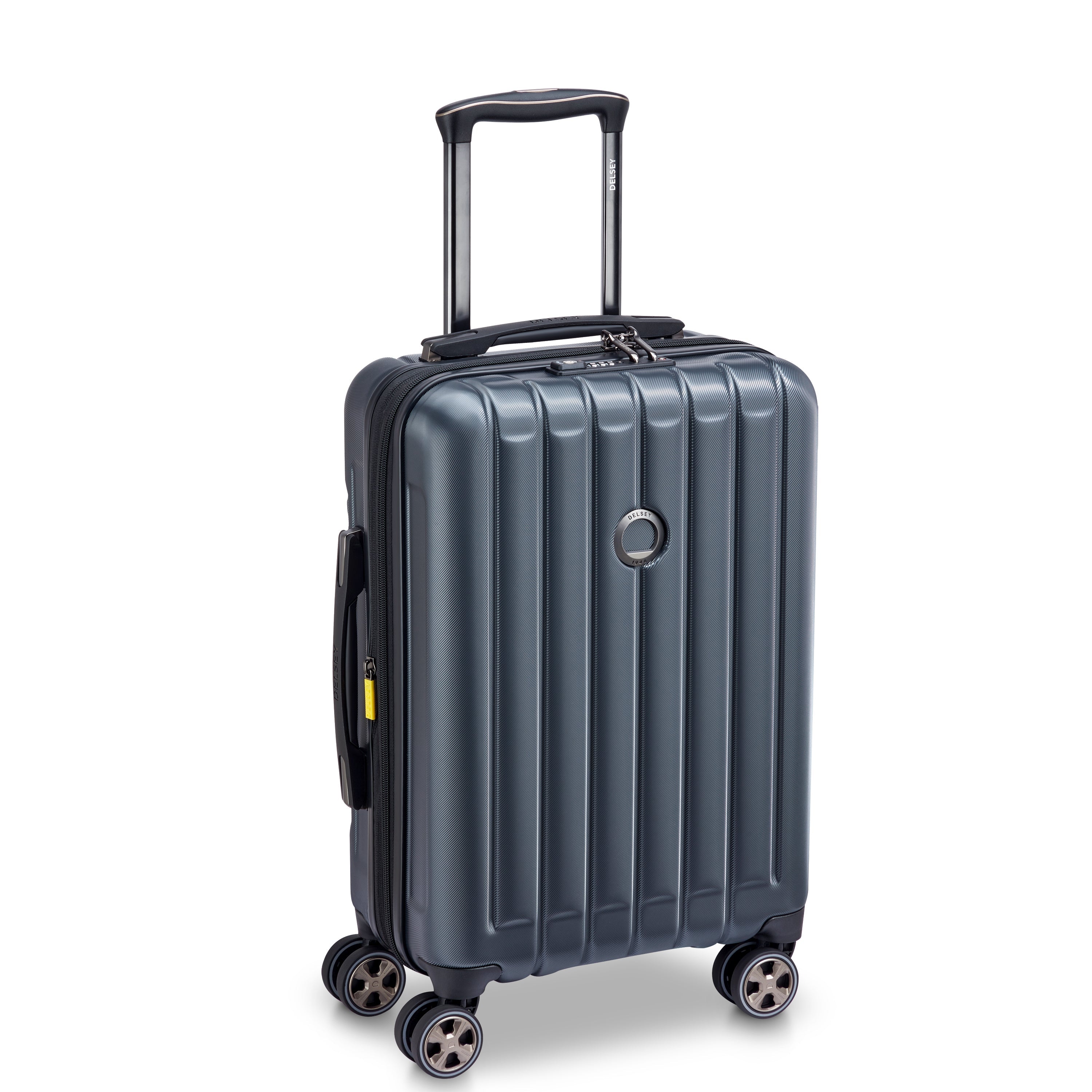 LONGITUDE| Valise Soute Extensible 55 CM ANTHRACITE