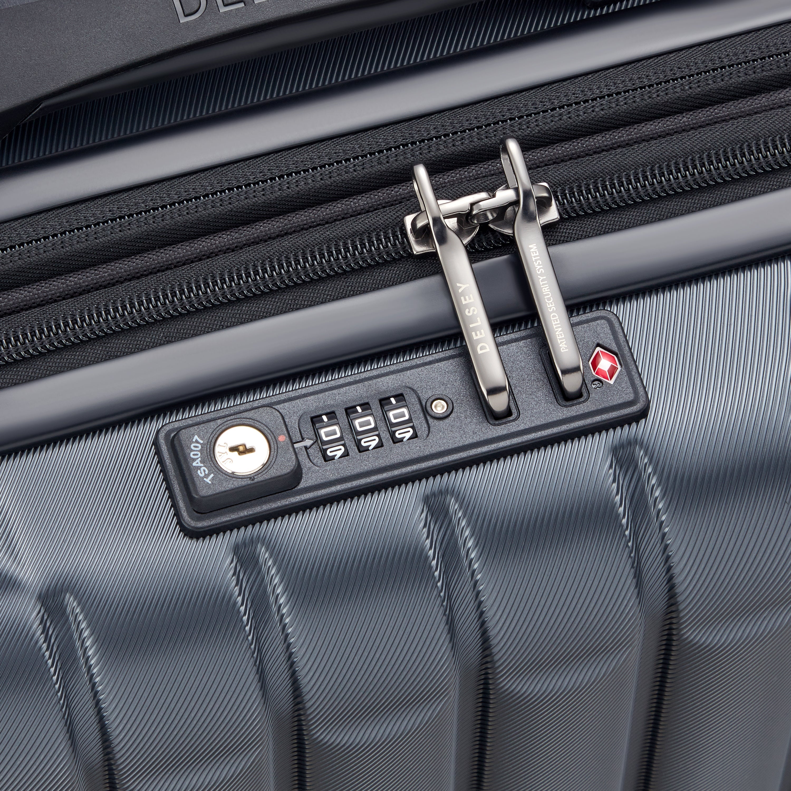 LONGITUDE| Valise Soute Extensible 55 CM ANTHRACITE