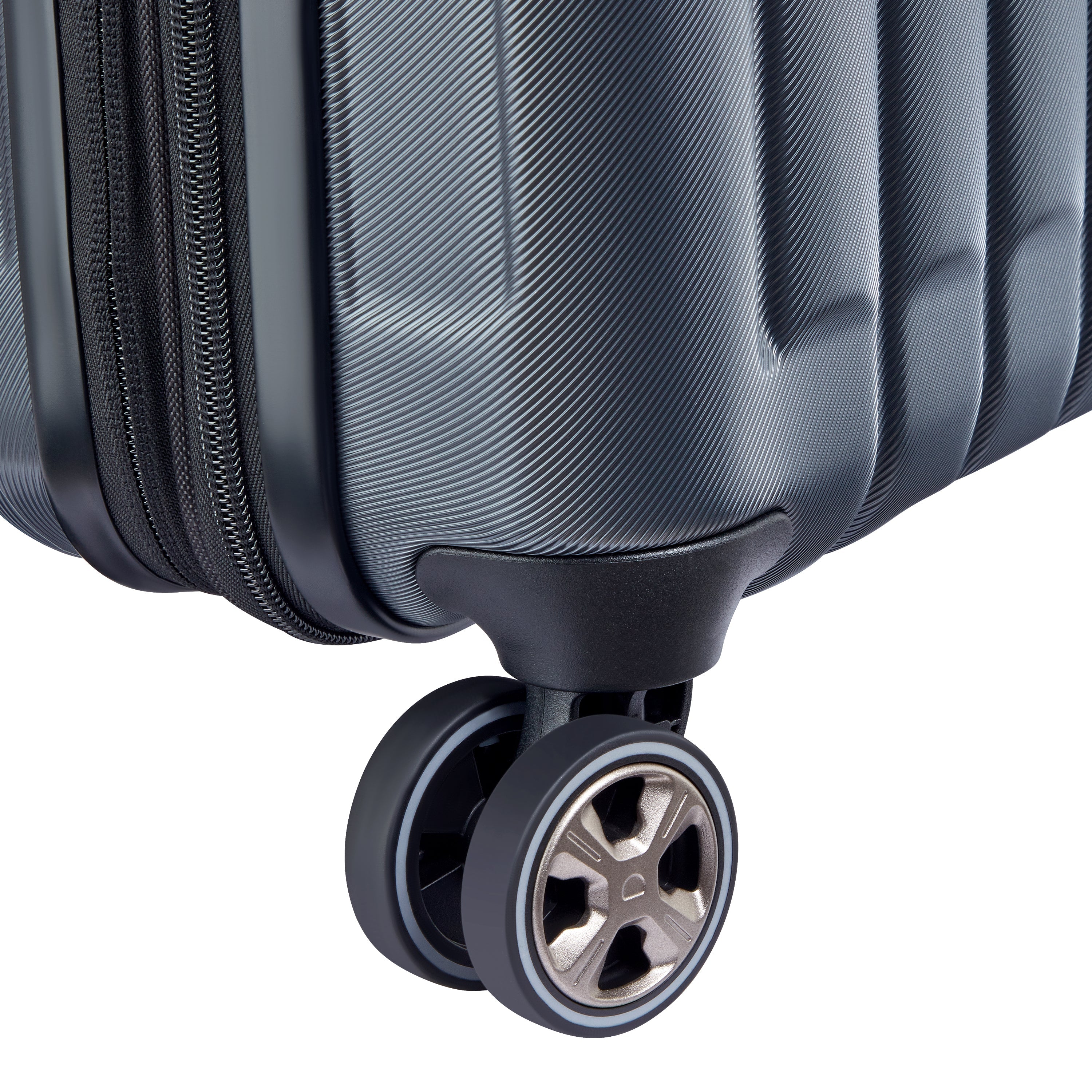 LONGITUDE| Valise Soute Extensible 55 CM ANTHRACITE
