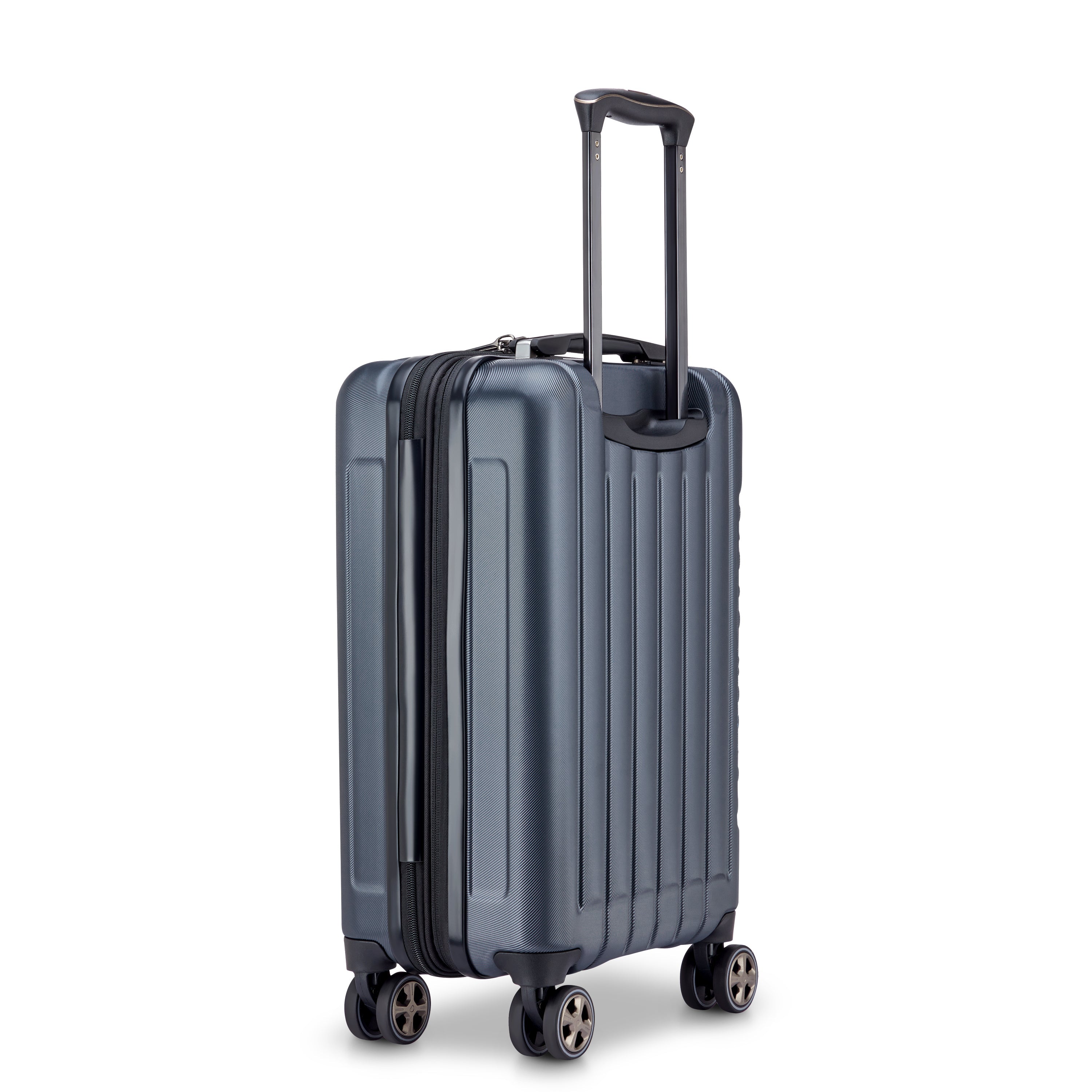 LONGITUDE| Valise Soute Extensible 55 CM ANTHRACITE