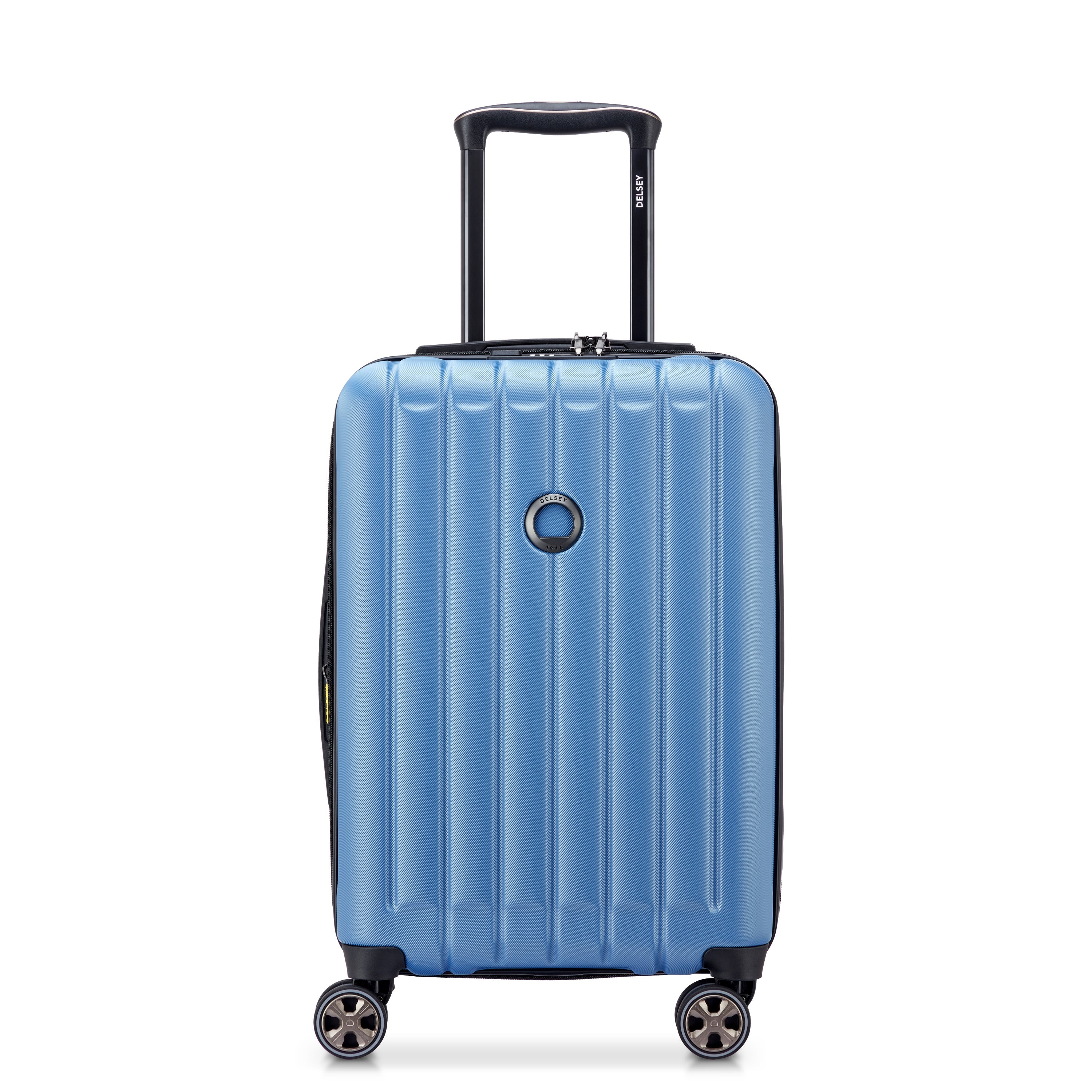 LONGITUDE| Valise Soute Extensible 55 CM BLEU