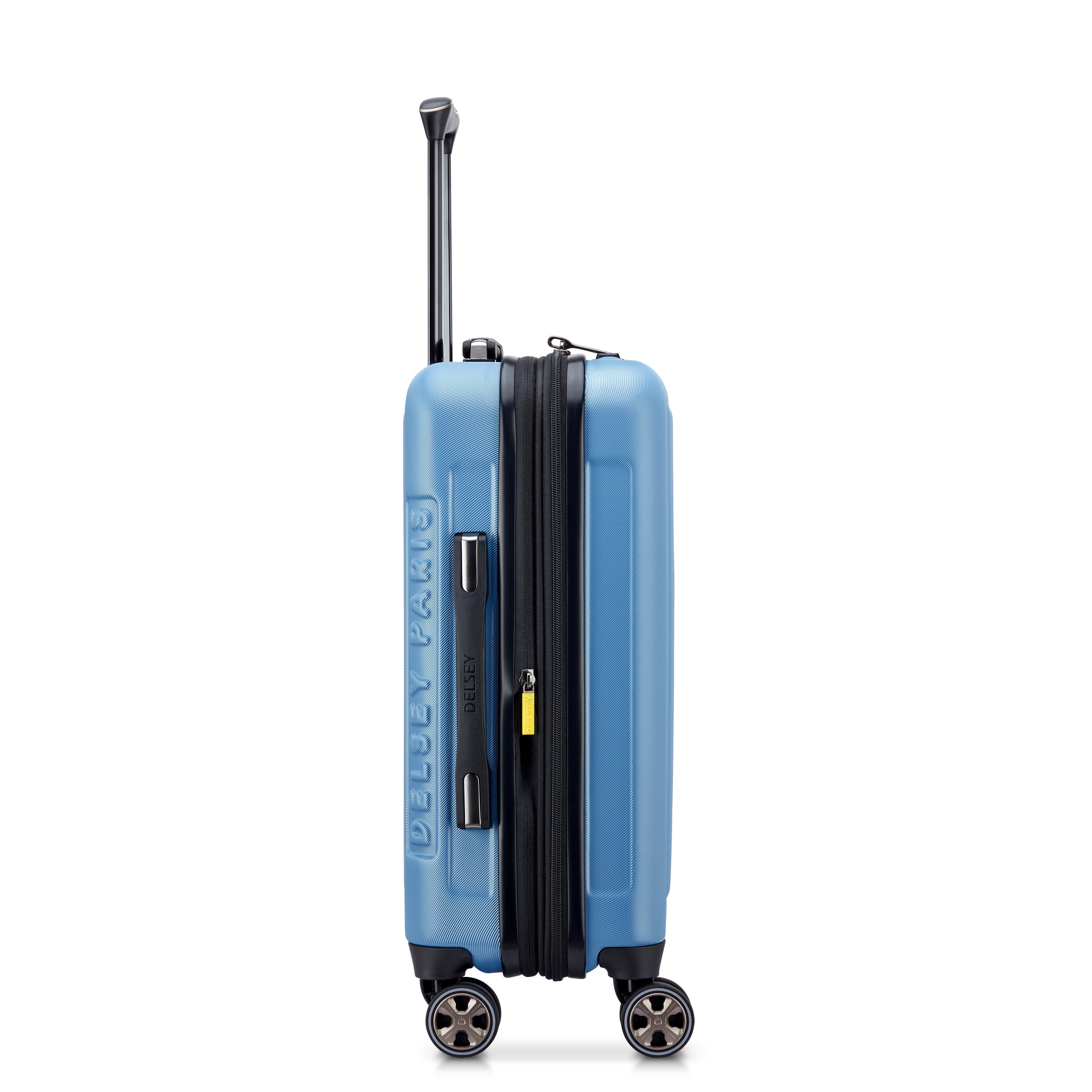 LONGITUDE| Valise Soute Extensible 55 CM BLEU