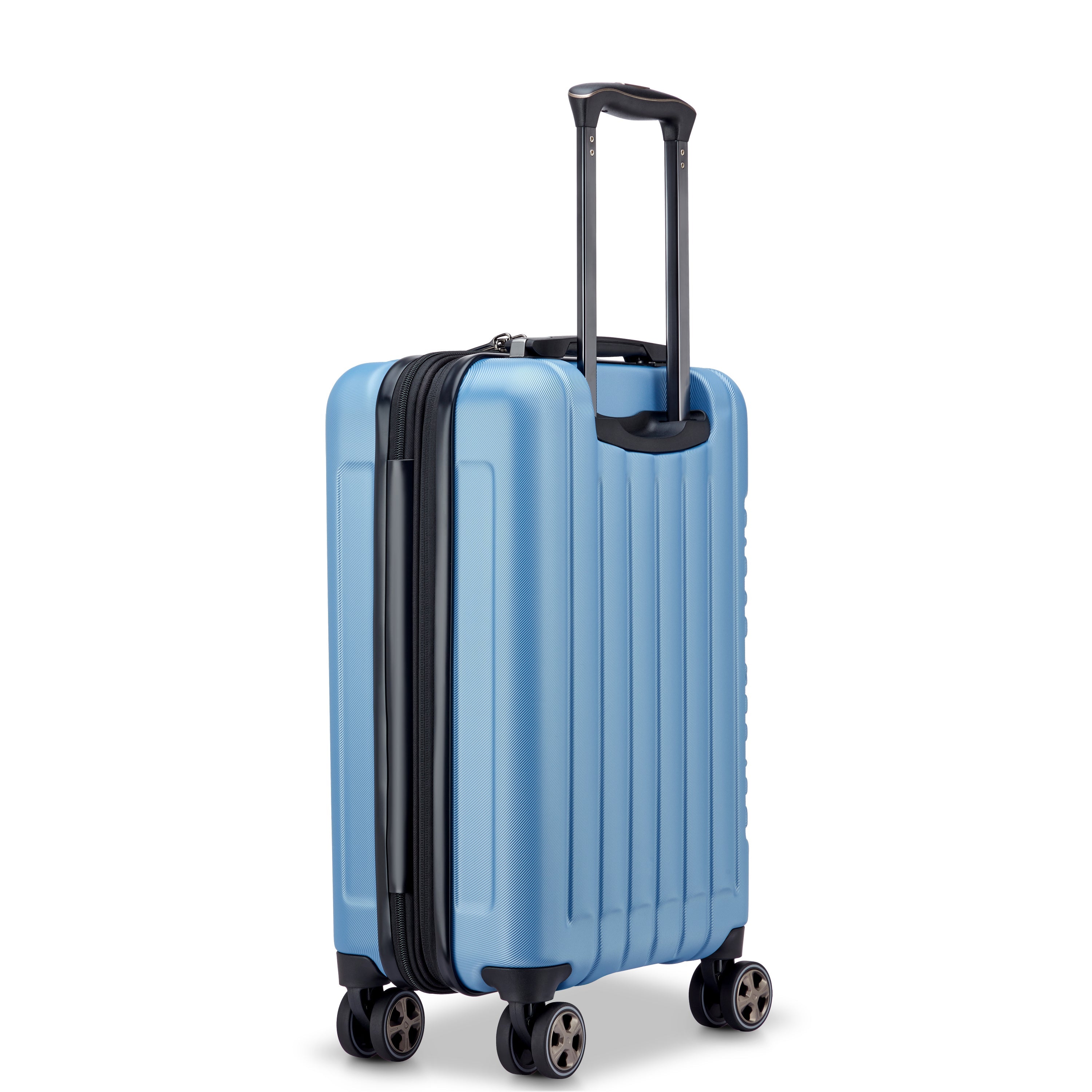 LONGITUDE| Valise Soute Extensible 55 CM BLEU