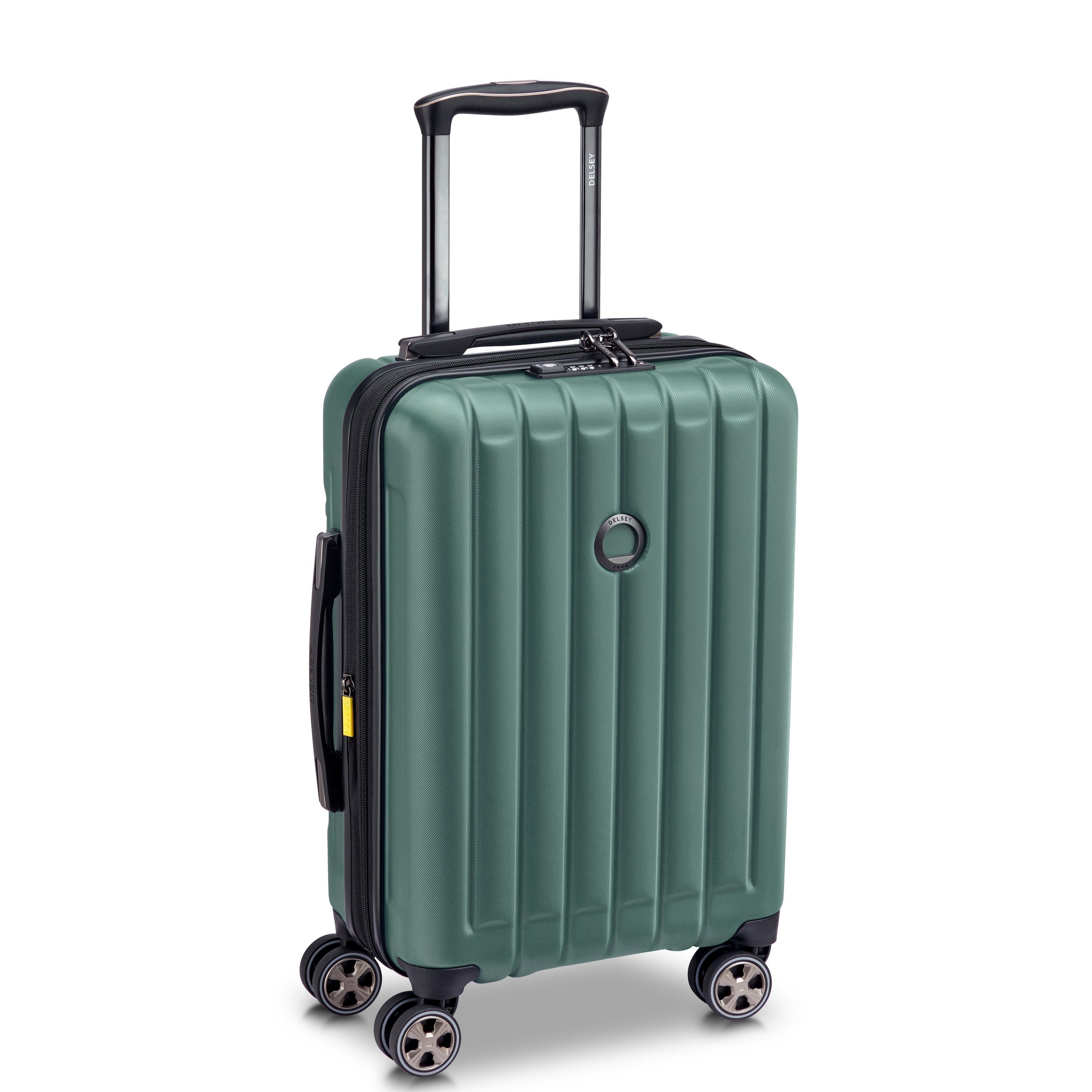 LONGITUDE| Valigia Cabina Espandibile 55 CM VERDE