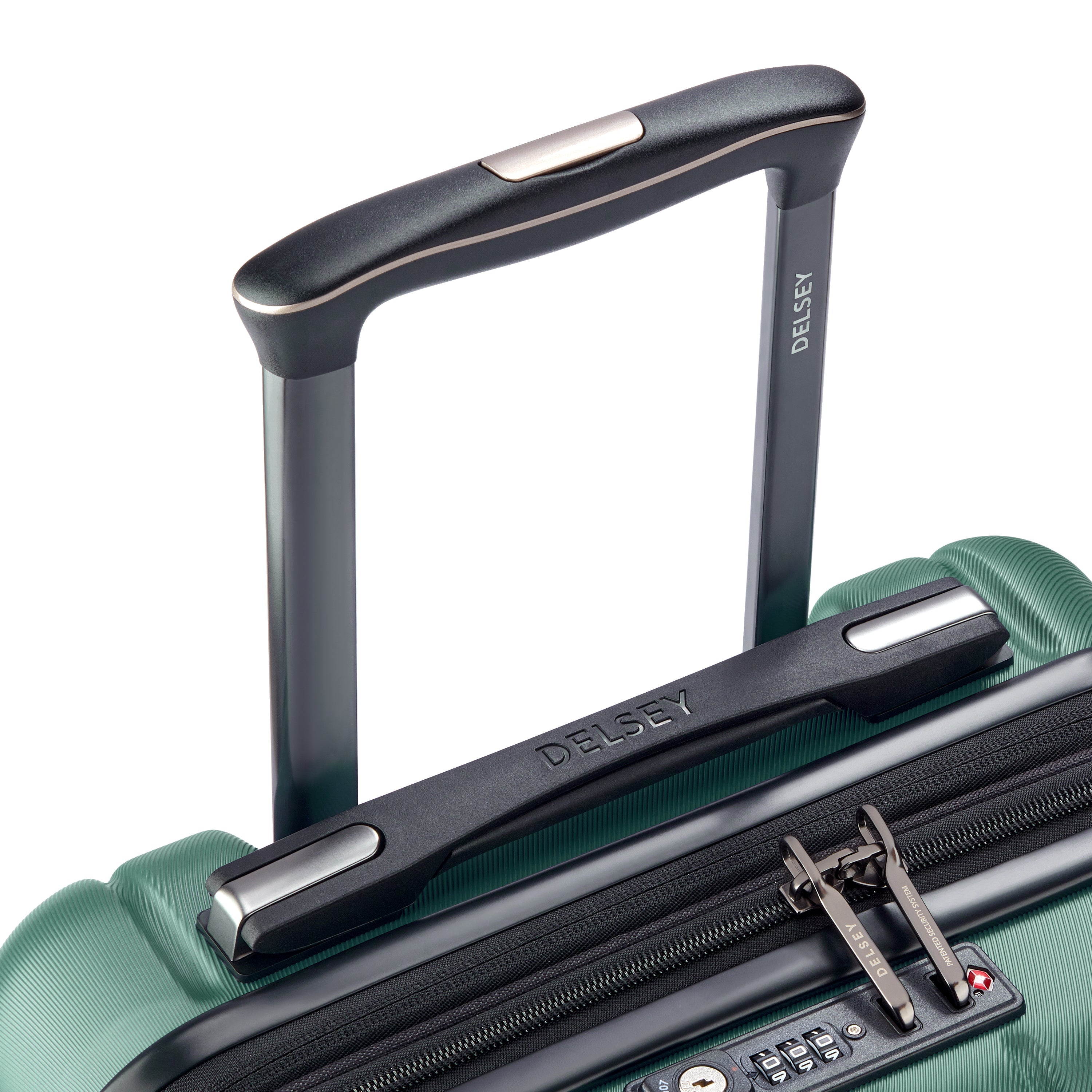 LONGITUDE| Valigia Cabina Espandibile 55 CM VERDE
