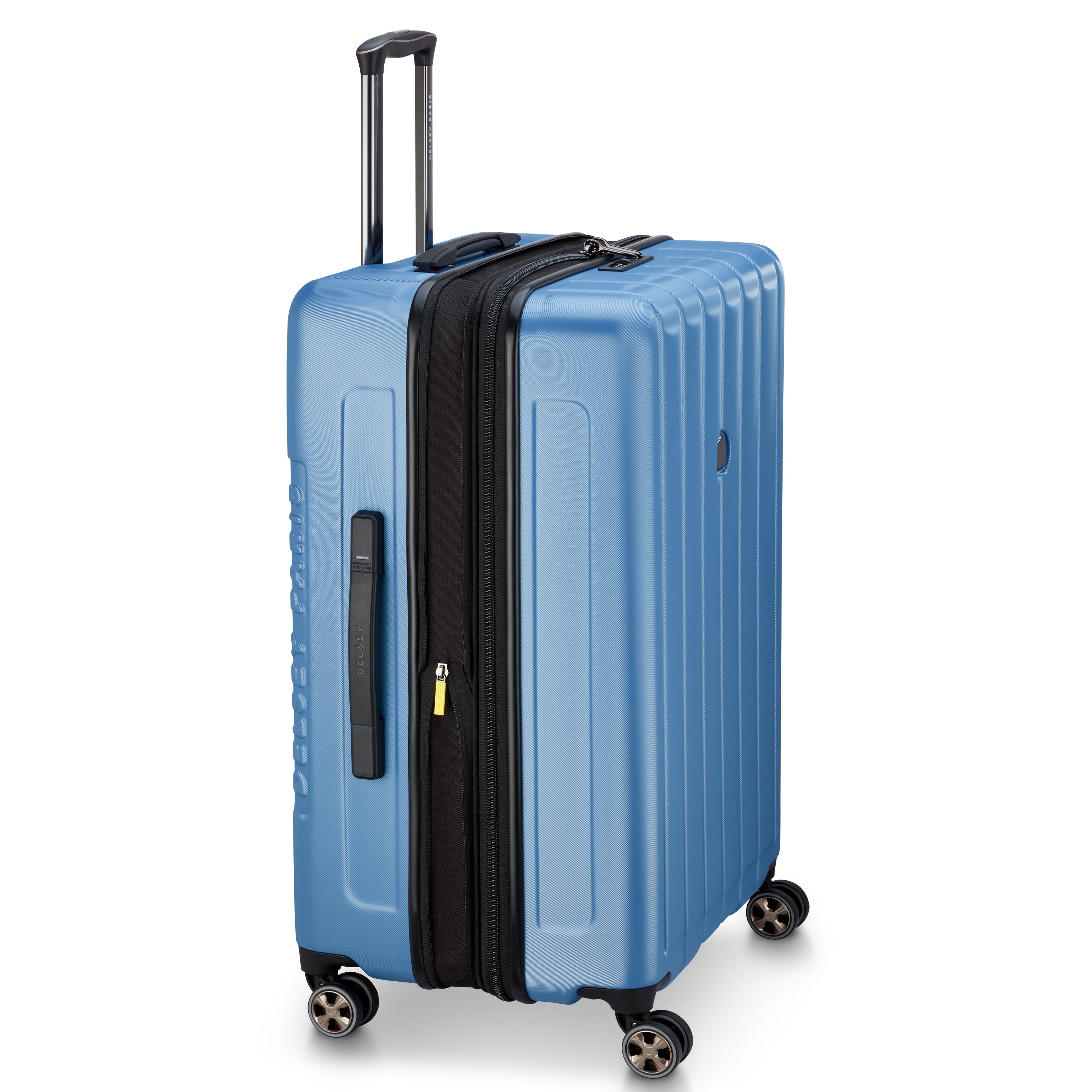 LONGITUDE| Maleta Facturada Expandible 76 CM AZUL