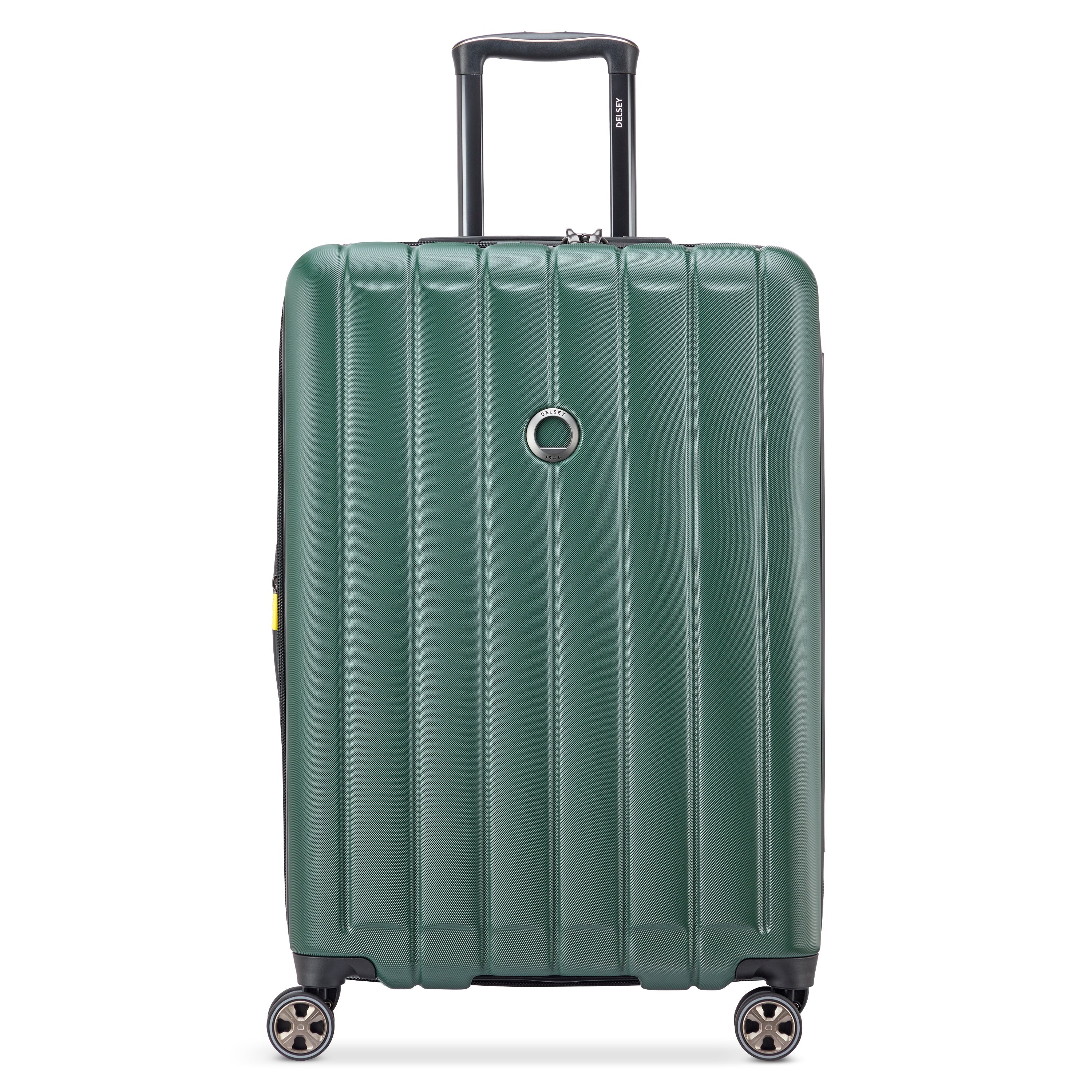 LONGITUDE| Expandable Large Suitcase Check-In 76 CM GREEN