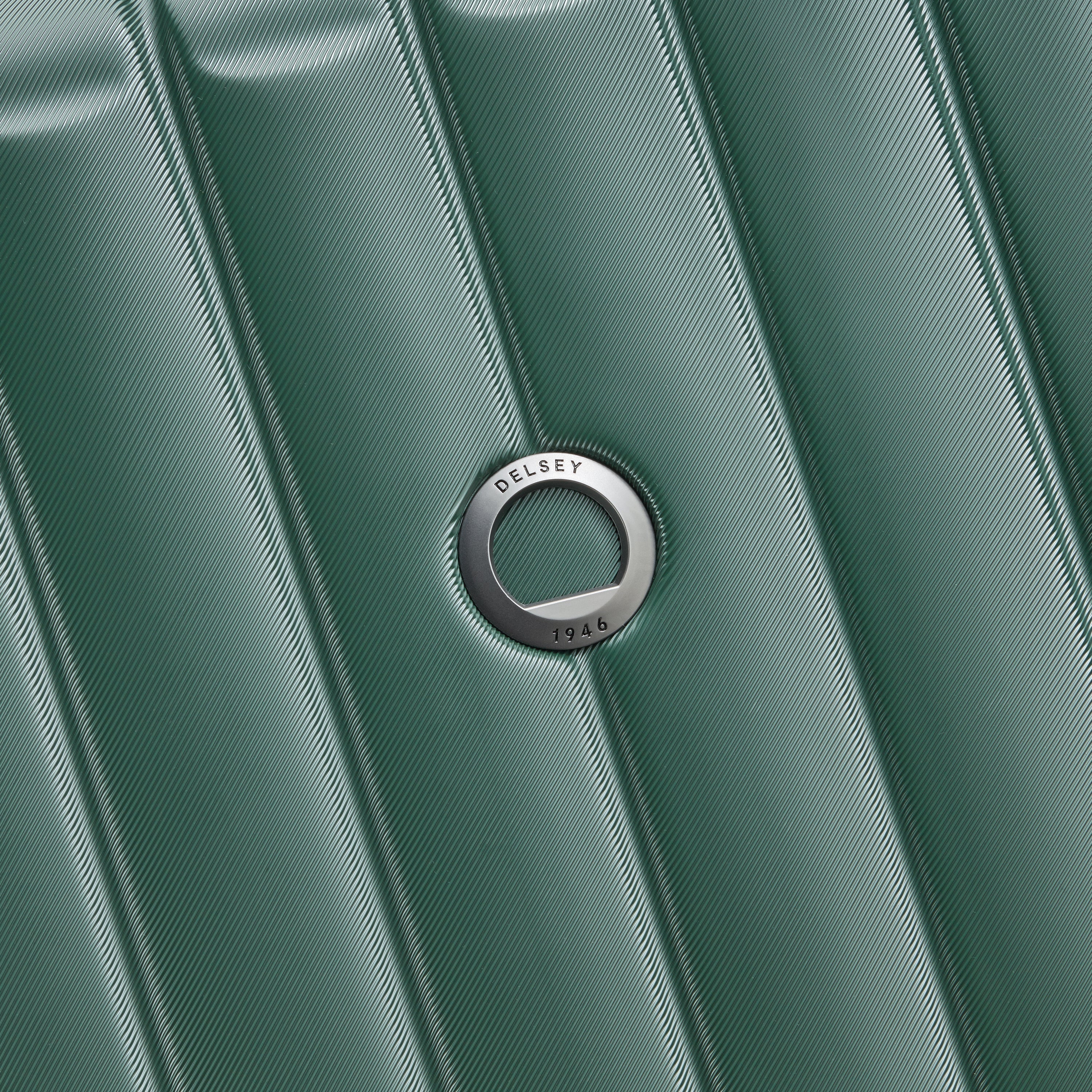 LONGITUDE| Expandable Large Suitcase Check-In 76 CM GREEN