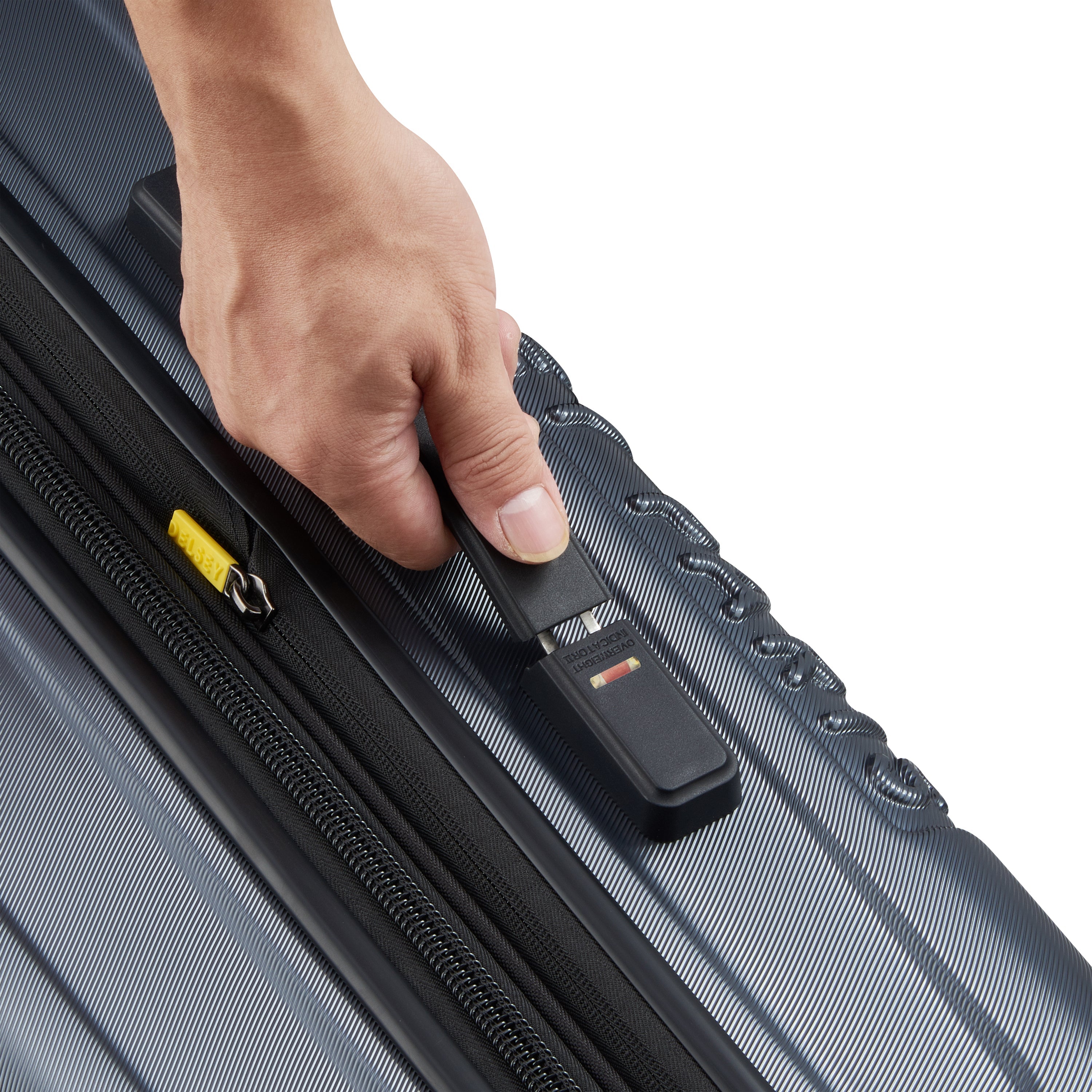LONGITUDE| Koffer Check-In erweiterbar 81 CM ANTHRAZIT