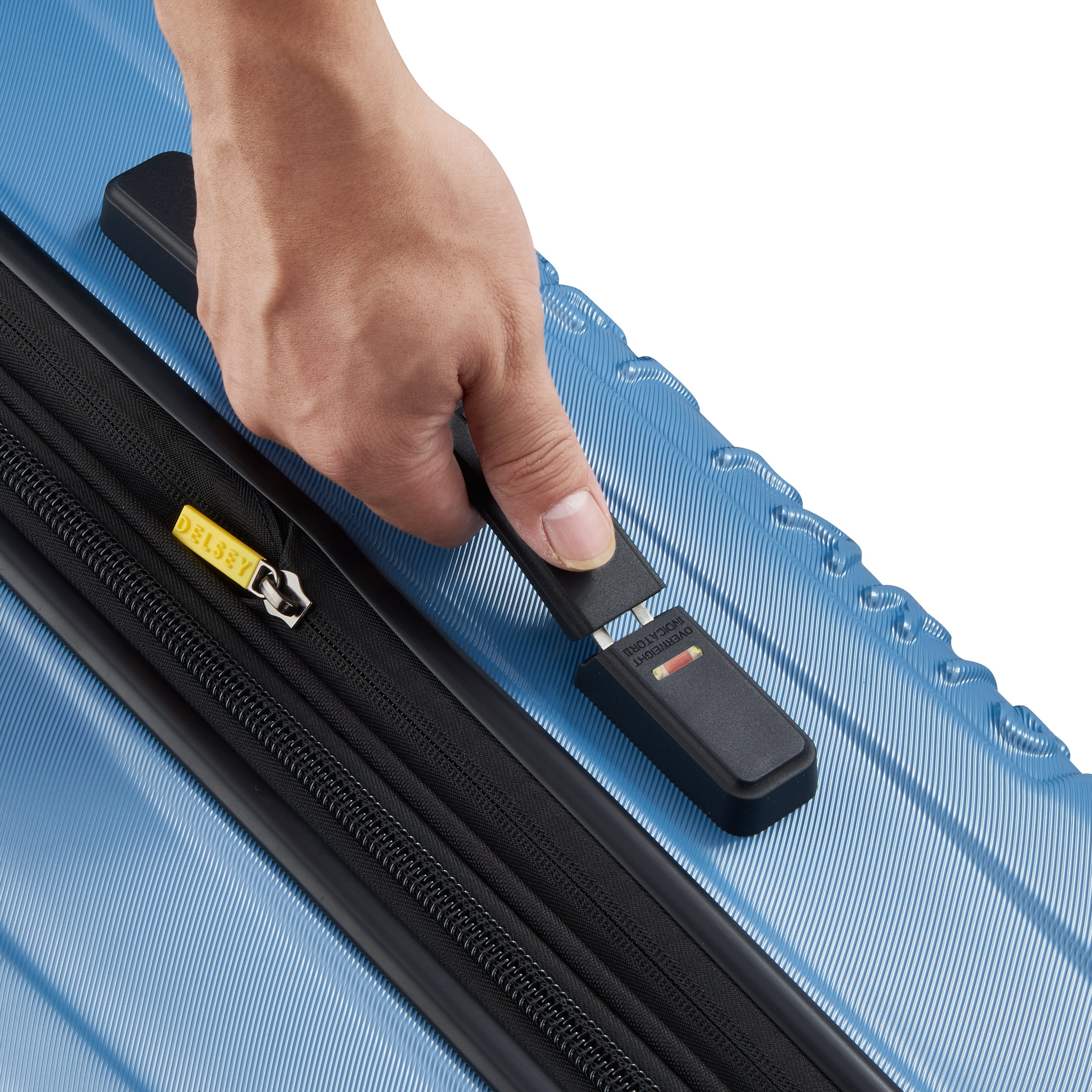 LONGITUDE| Maleta Facturada Expandible 81 CM AZUL