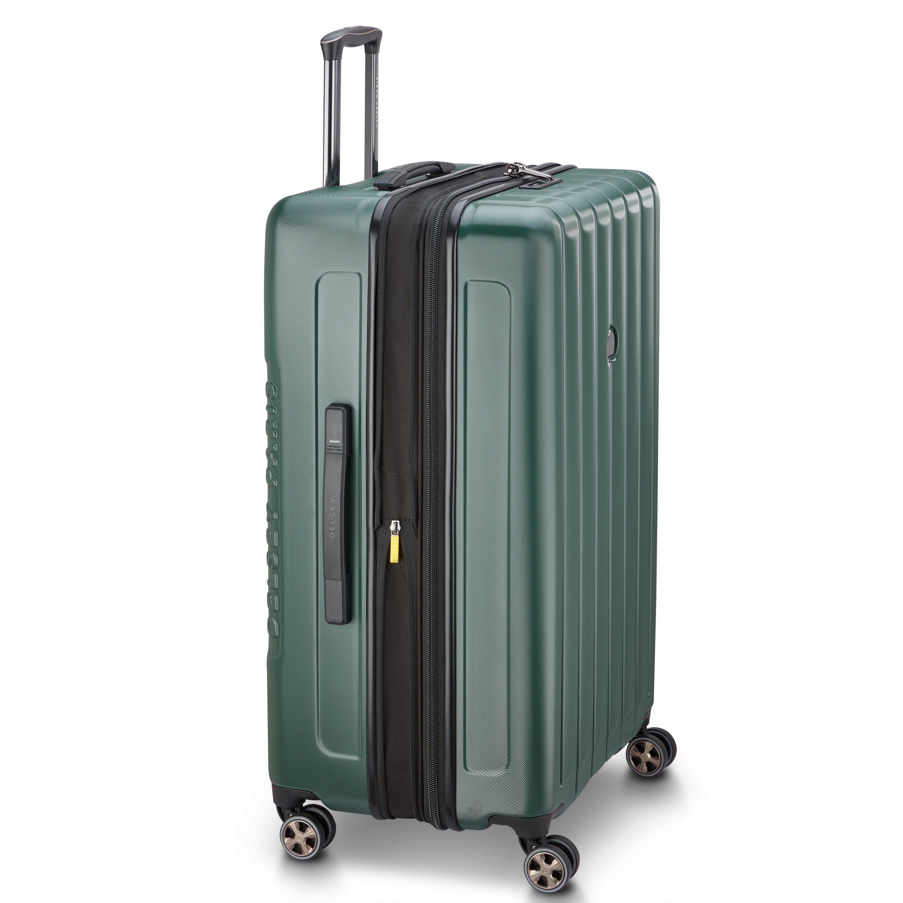LONGITUDE| Valise Soute Extra Large Extensible 81 CM VERT