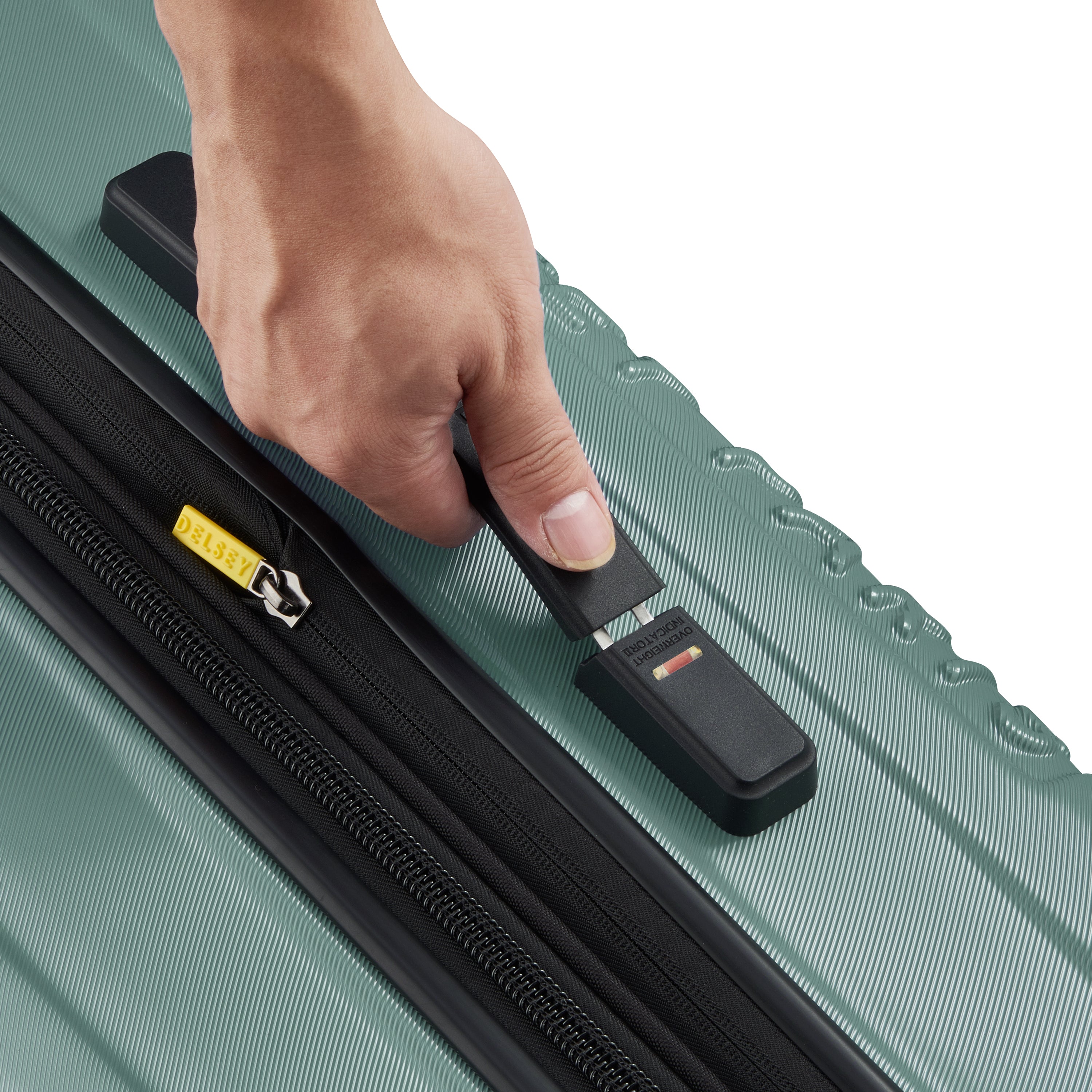 LONGITUDE| Valise Soute Extra Large Extensible 81 CM VERT