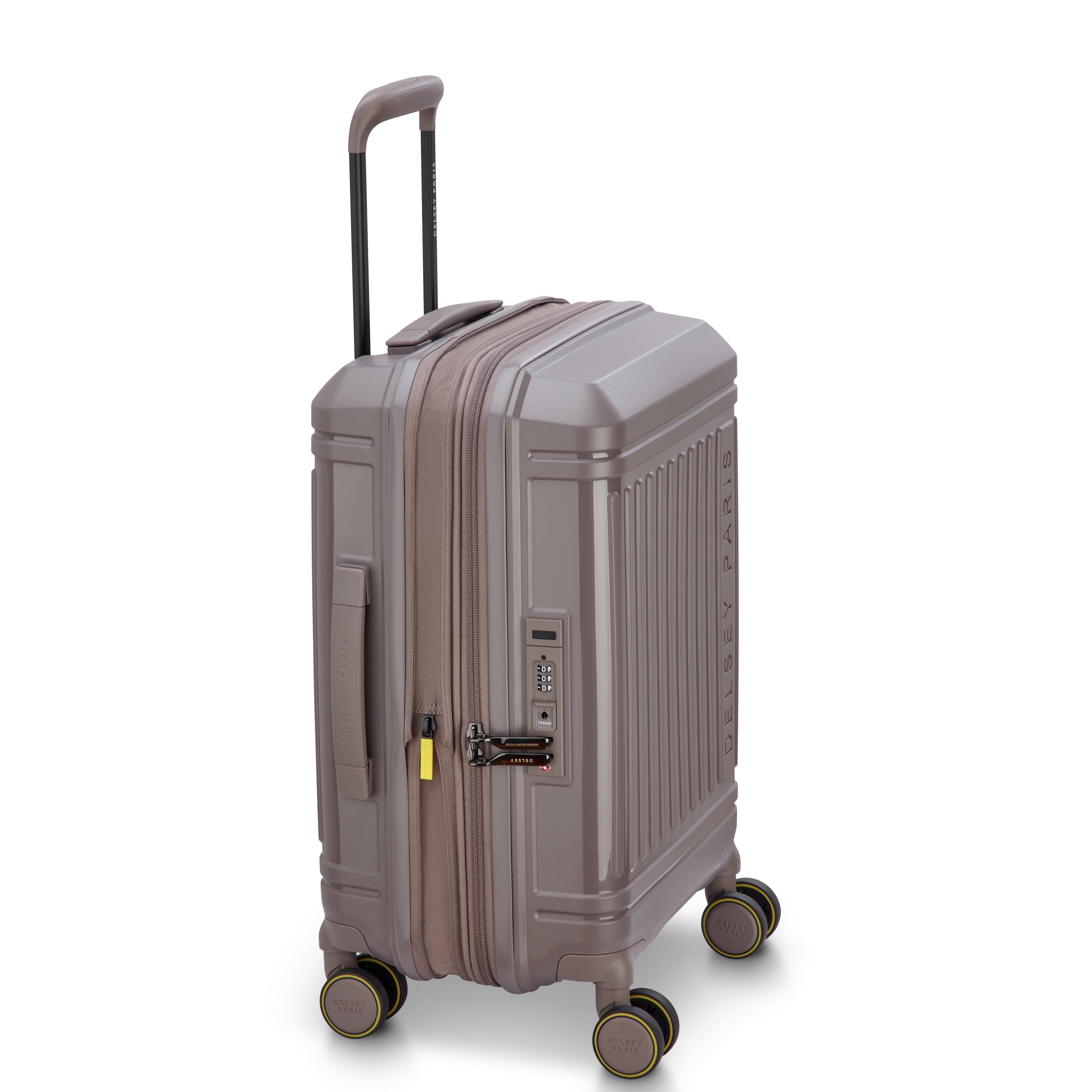 LUTECE| Koffer Kabine Erweiterbar 55 CM BRAUN