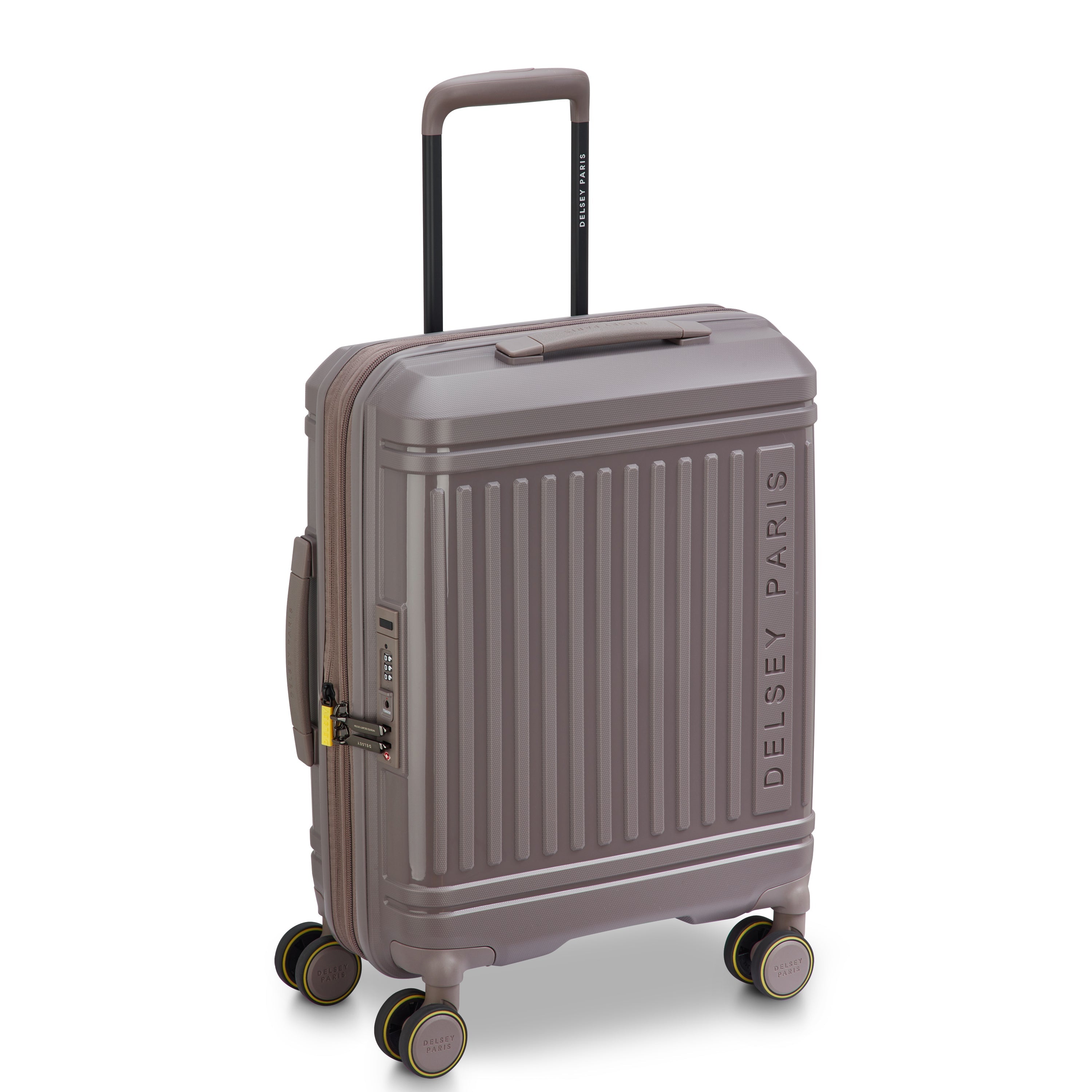 LUTECE| Maleta Cabina Slim Expandible 55 CM MARRÓN