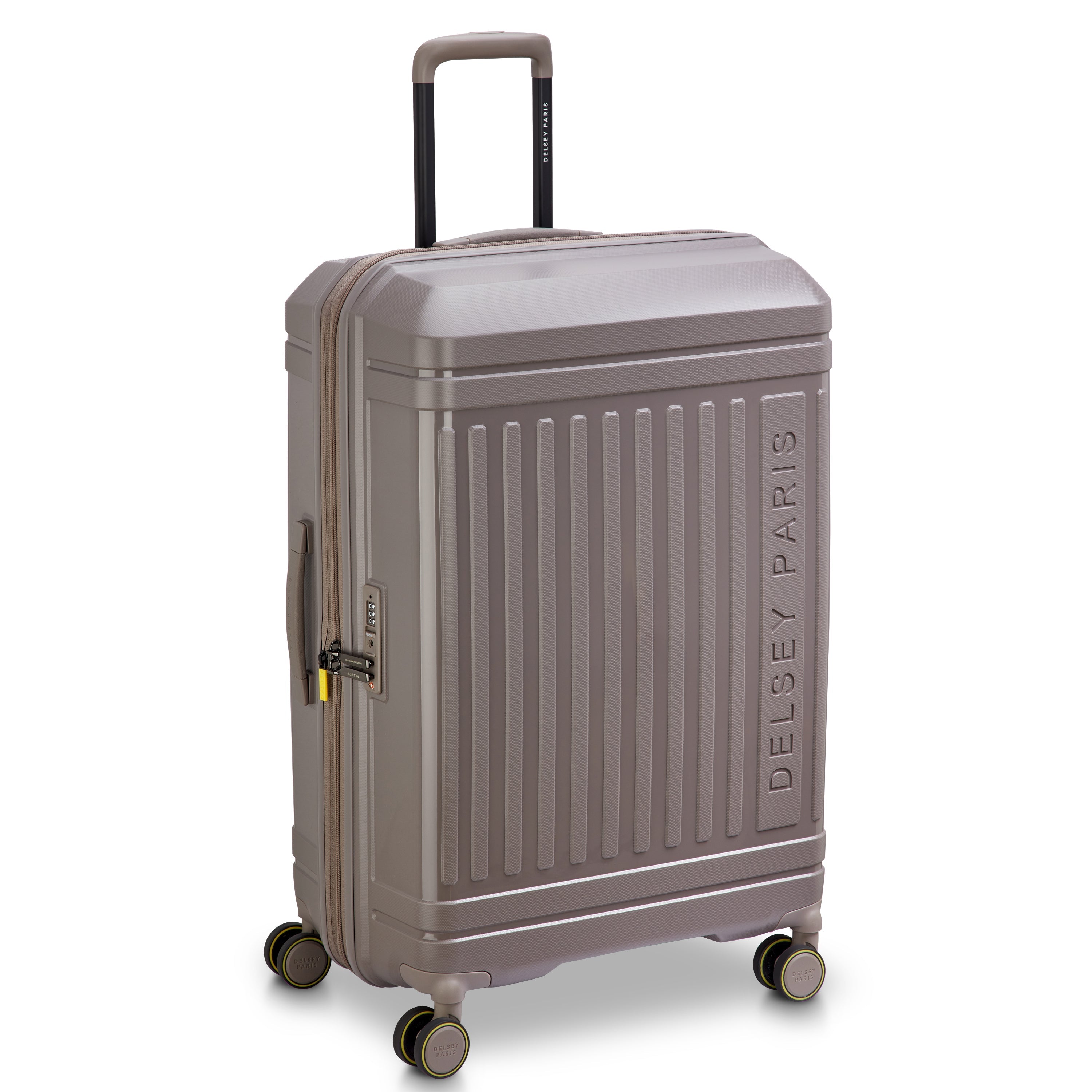 LUTECE| Maleta Facturada Expandible 76 CM BROWN