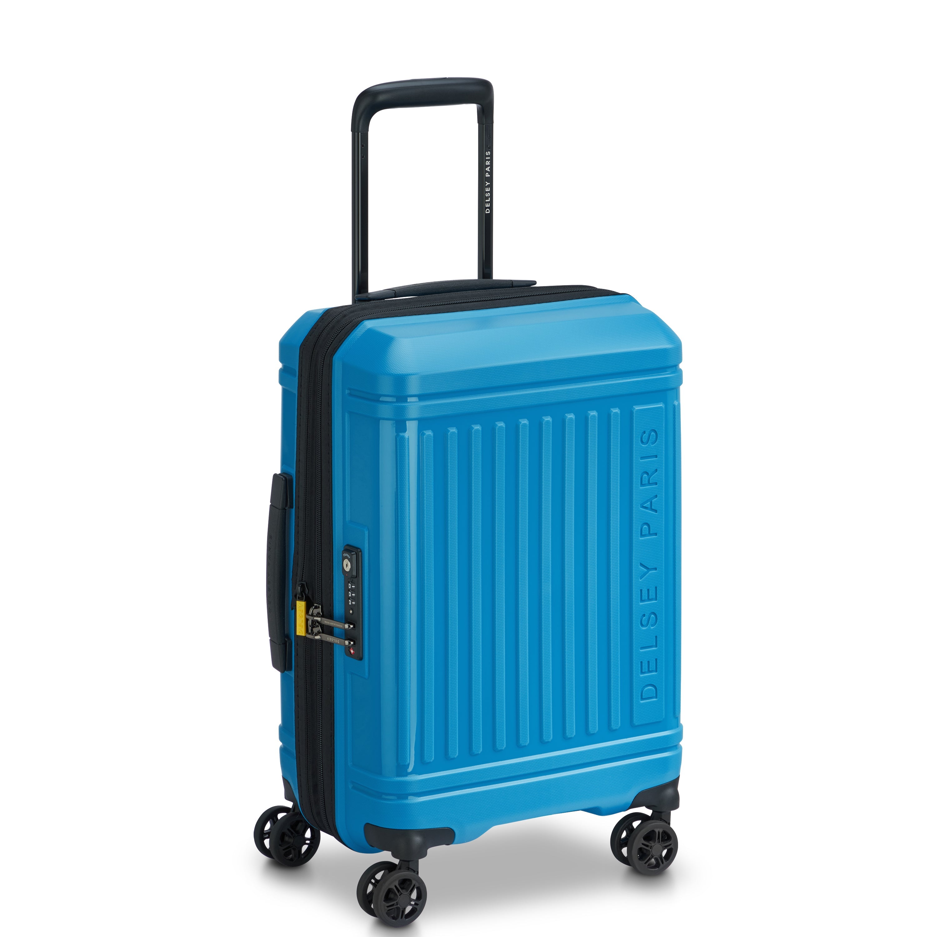 LUTECE SE| Valise Cabine Extensible 55 CM BLEU PAON