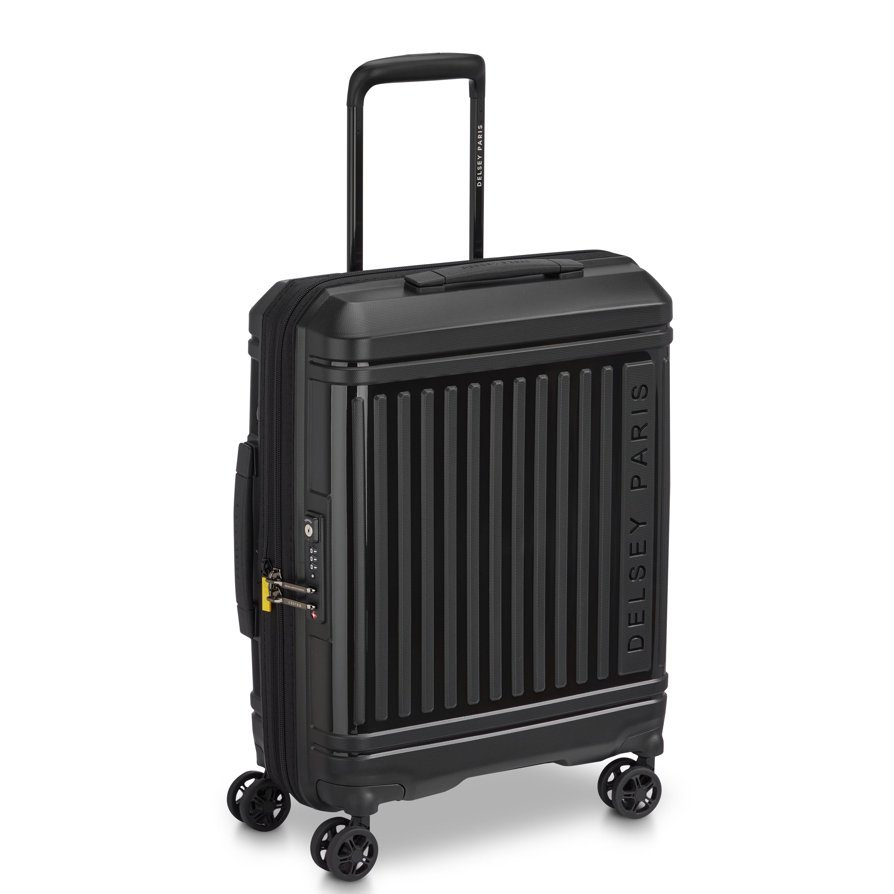 LUTECE SE| Koffer Cabine slim Uitbreidbaar 55 CM BLACK