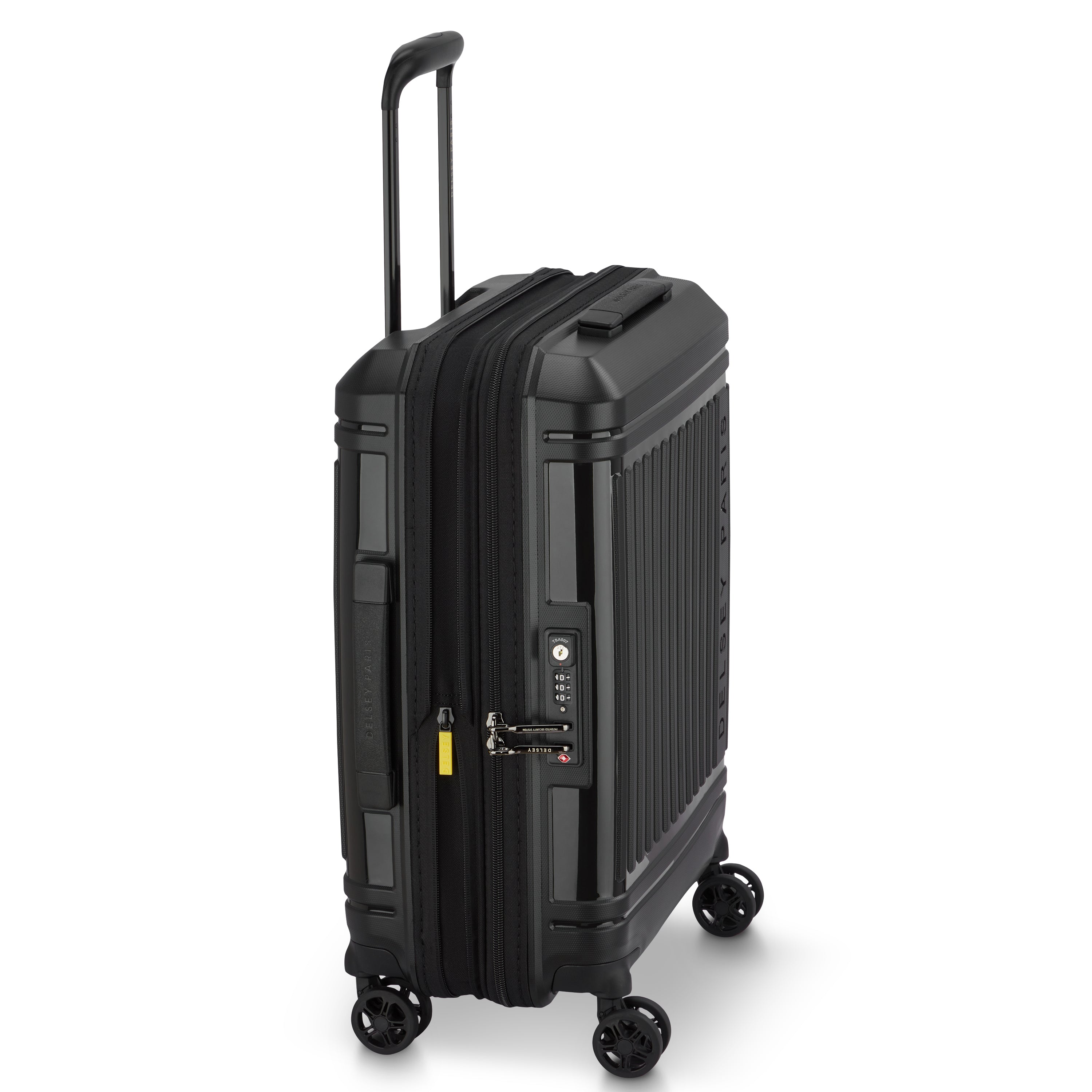 LUTECE SE| Koffer Cabine slim Uitbreidbaar 55 CM BLACK