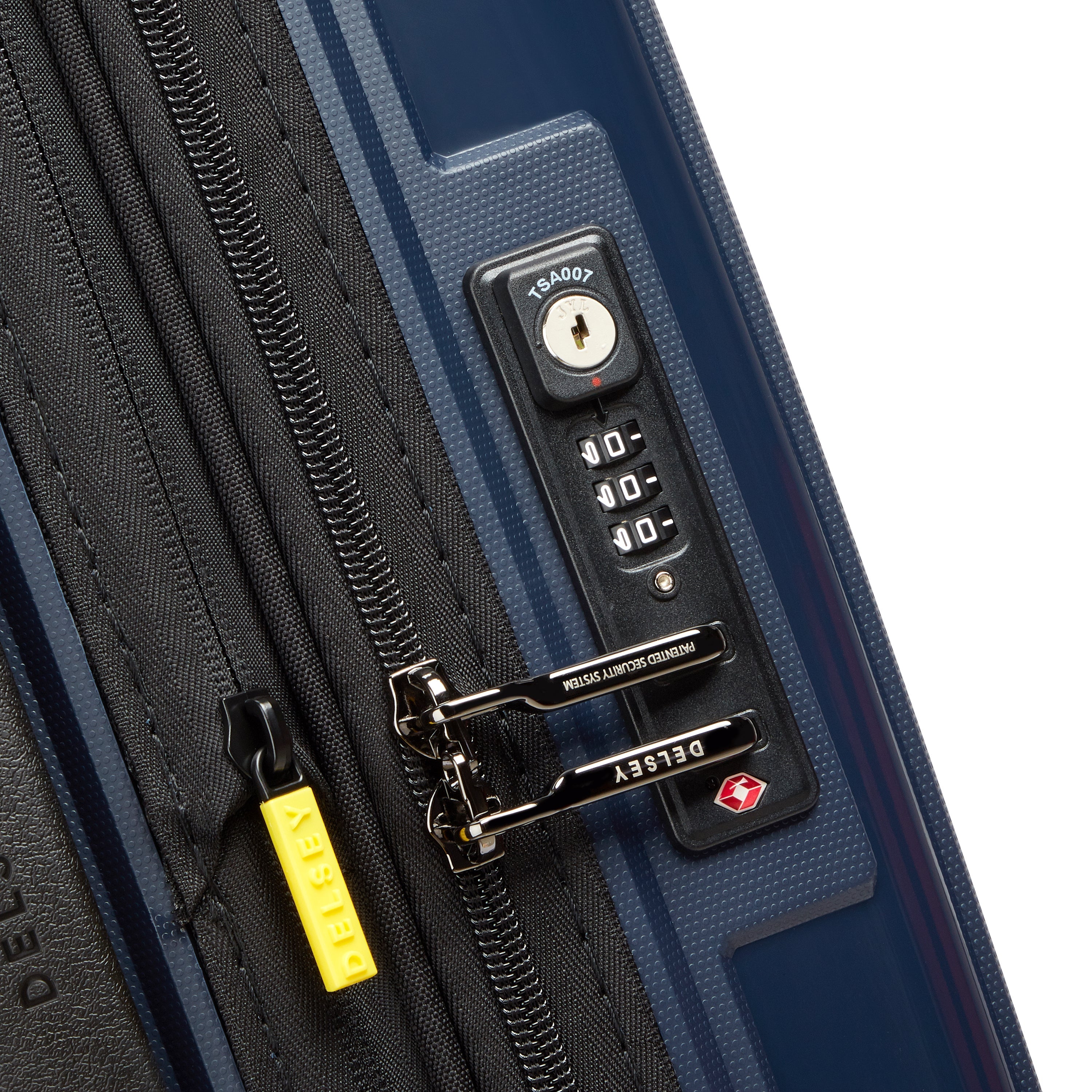 LUTECE SE| Koffer Cabine slim Uitbreidbaar 55 CM NAVY
