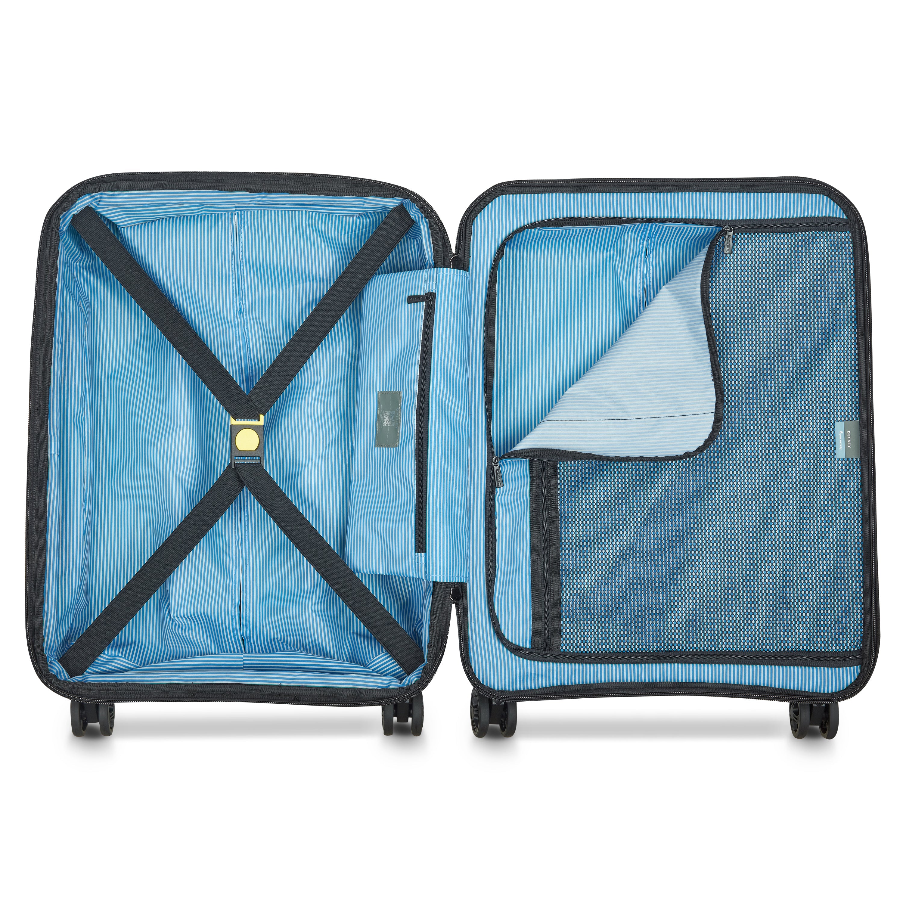 LUTECE SE| Valise Cabine Slim Extensible 55 CM CITRON VERT