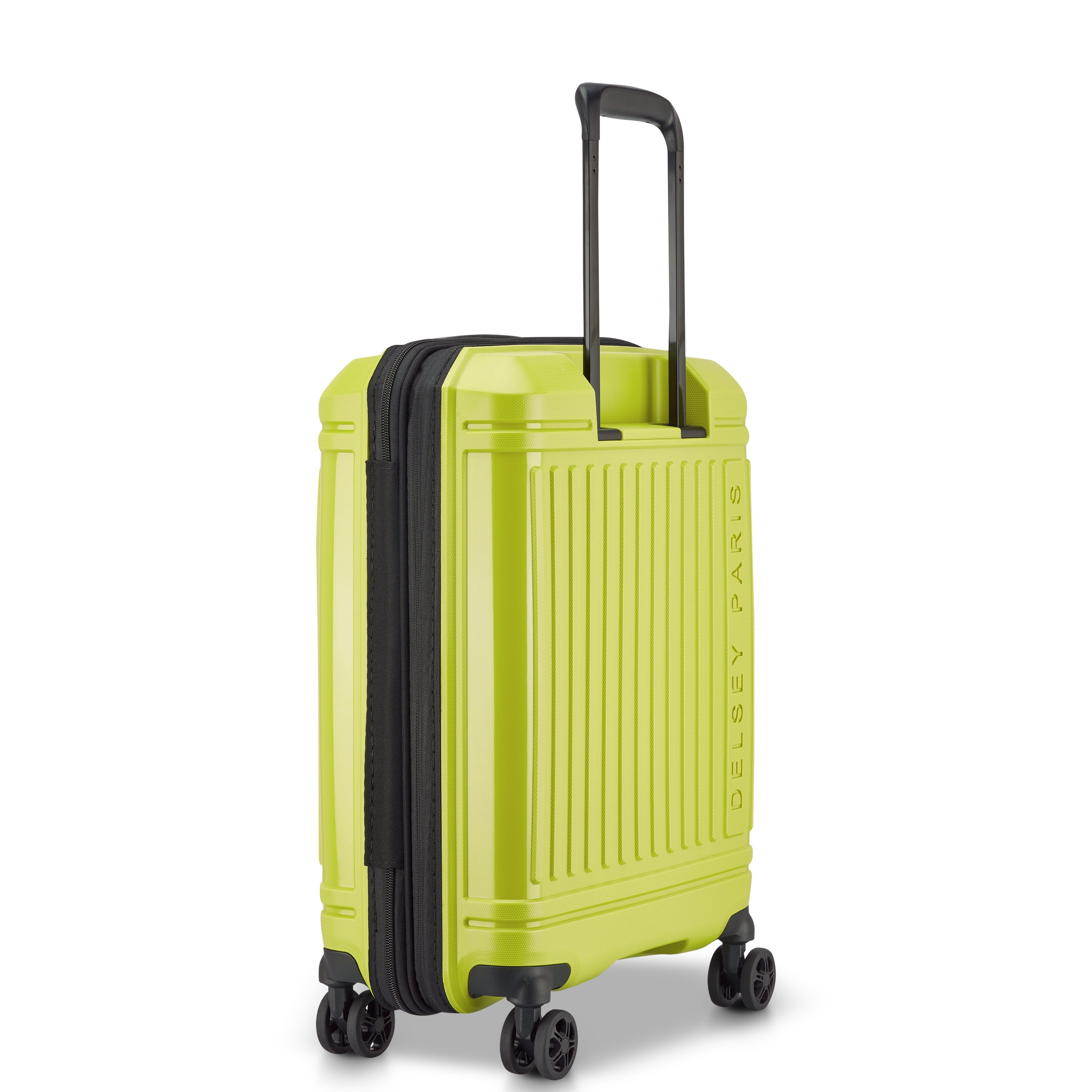 LUTECE SE| Valise Cabine Slim Extensible 55 CM CITRON VERT