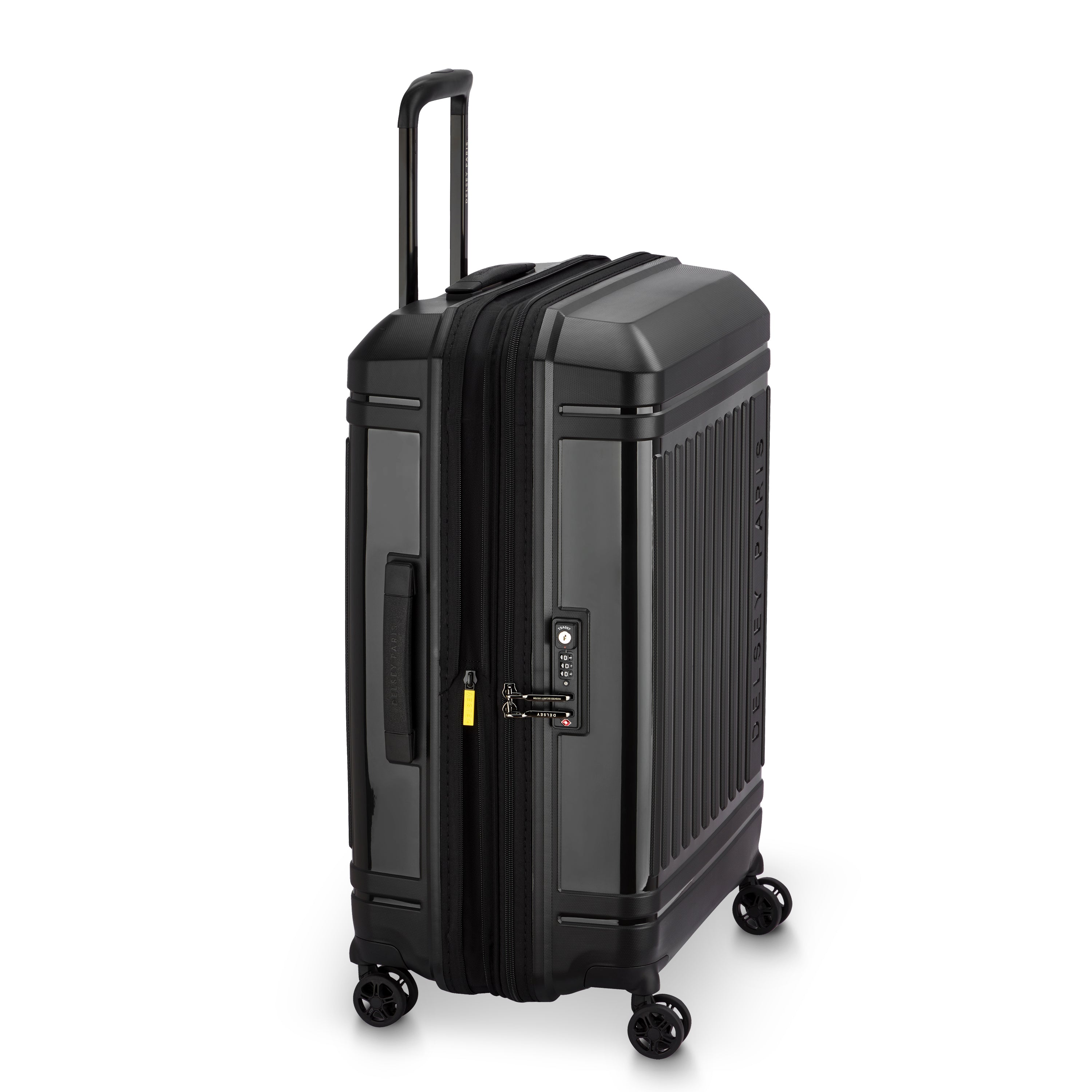 LUTECE SE| Suitcase Check-In Expandable 68 CM BLACK
