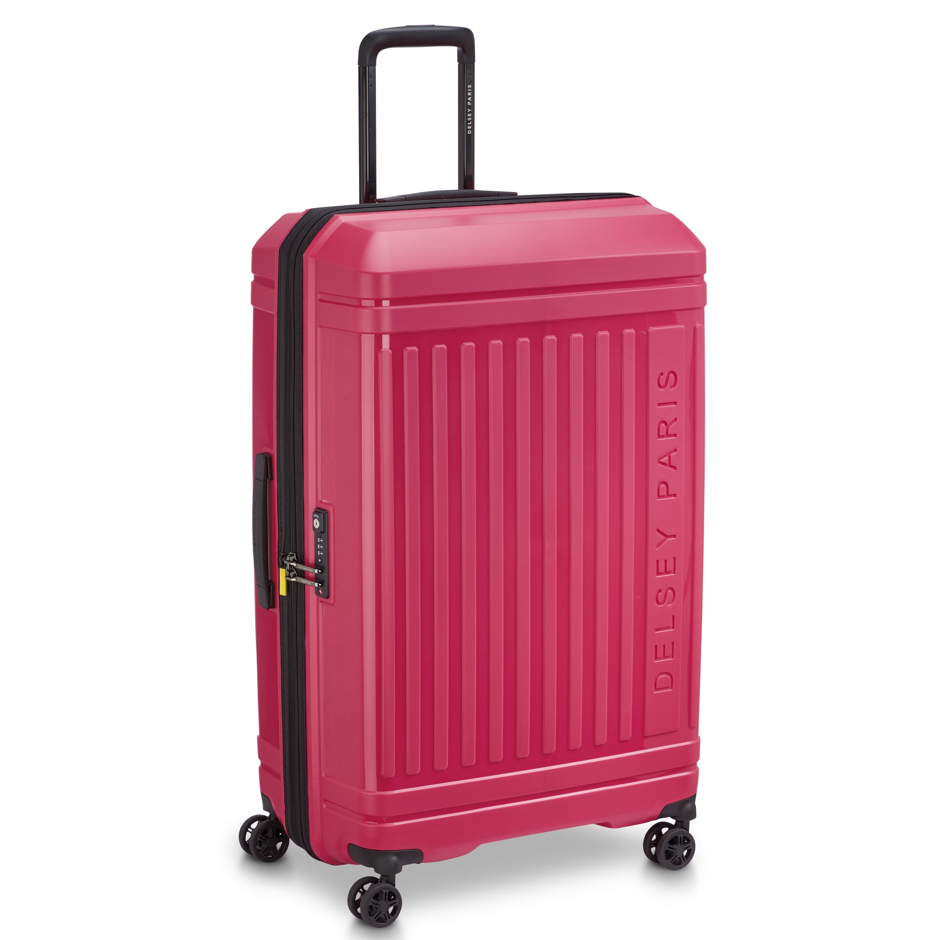 LUTECE SE| Koffer Aufgabe Erweiterbar 79 CM MAGENTA