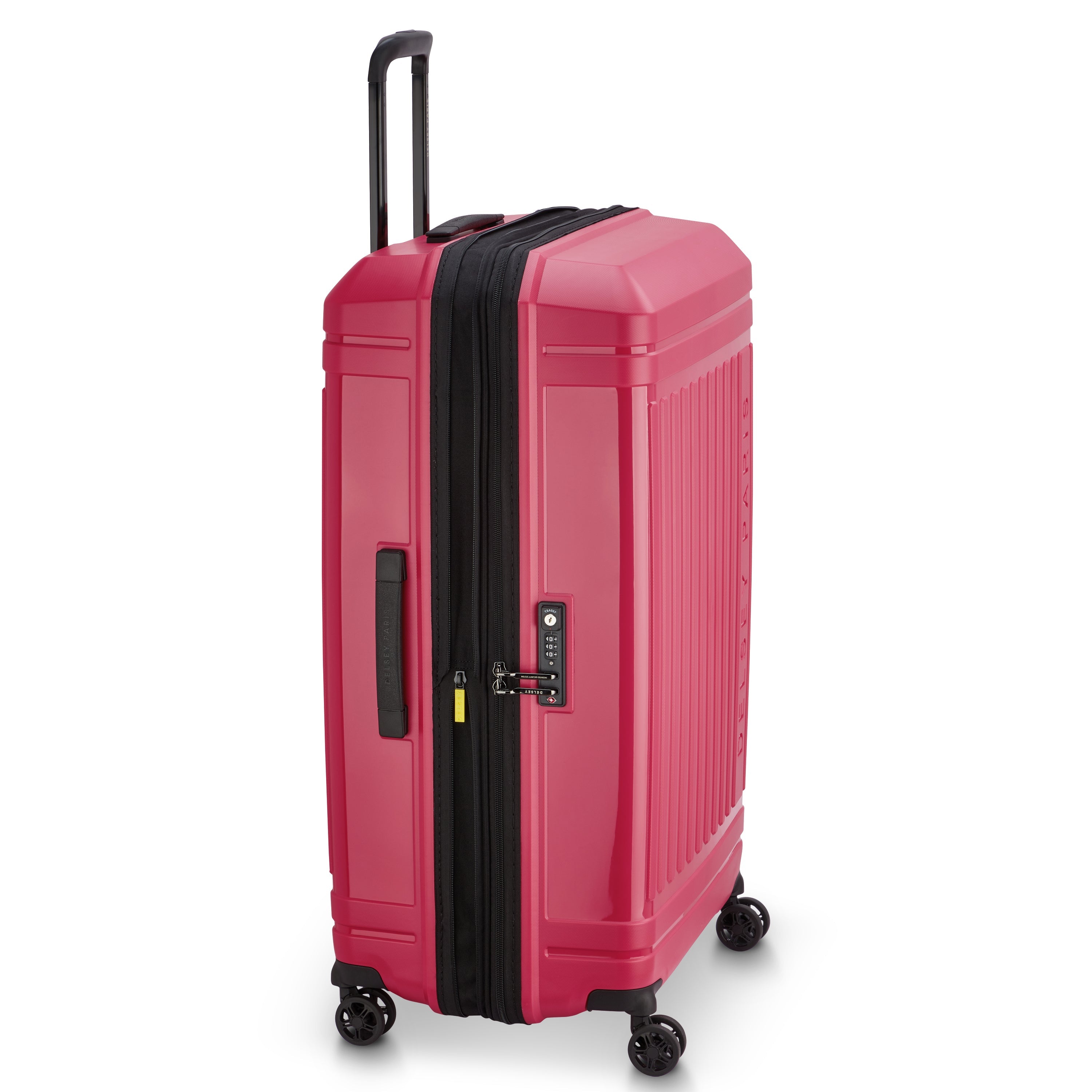 LUTECE SE| Koffer Aufgabe Erweiterbar 79 CM MAGENTA
