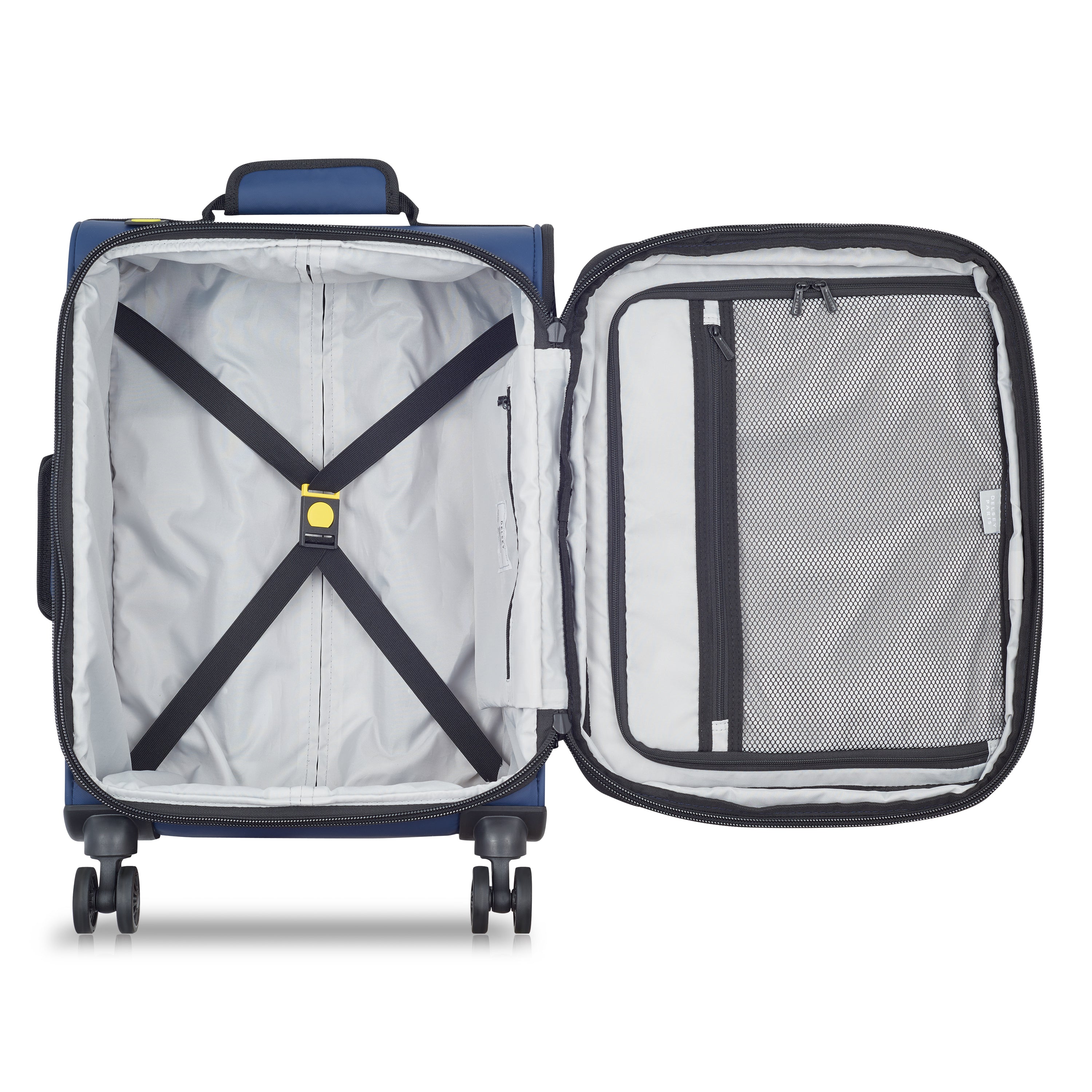 MAUBERT 2.0| Suitcase Cabin Expandable 55 CM BLUE