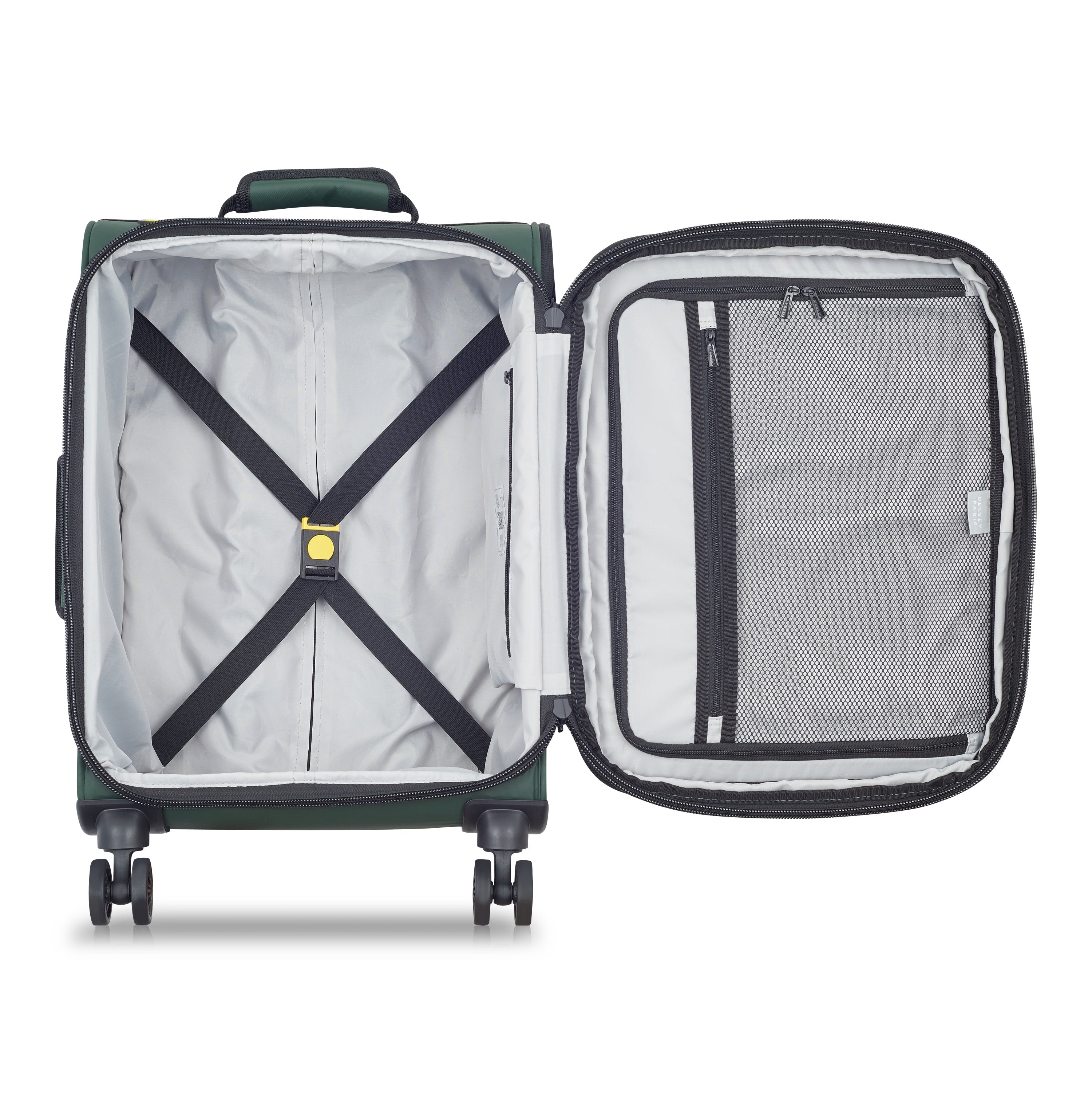 MAUBERT 2.0| Koffer Cabine Uitbreidbaar 55 CM ARMY