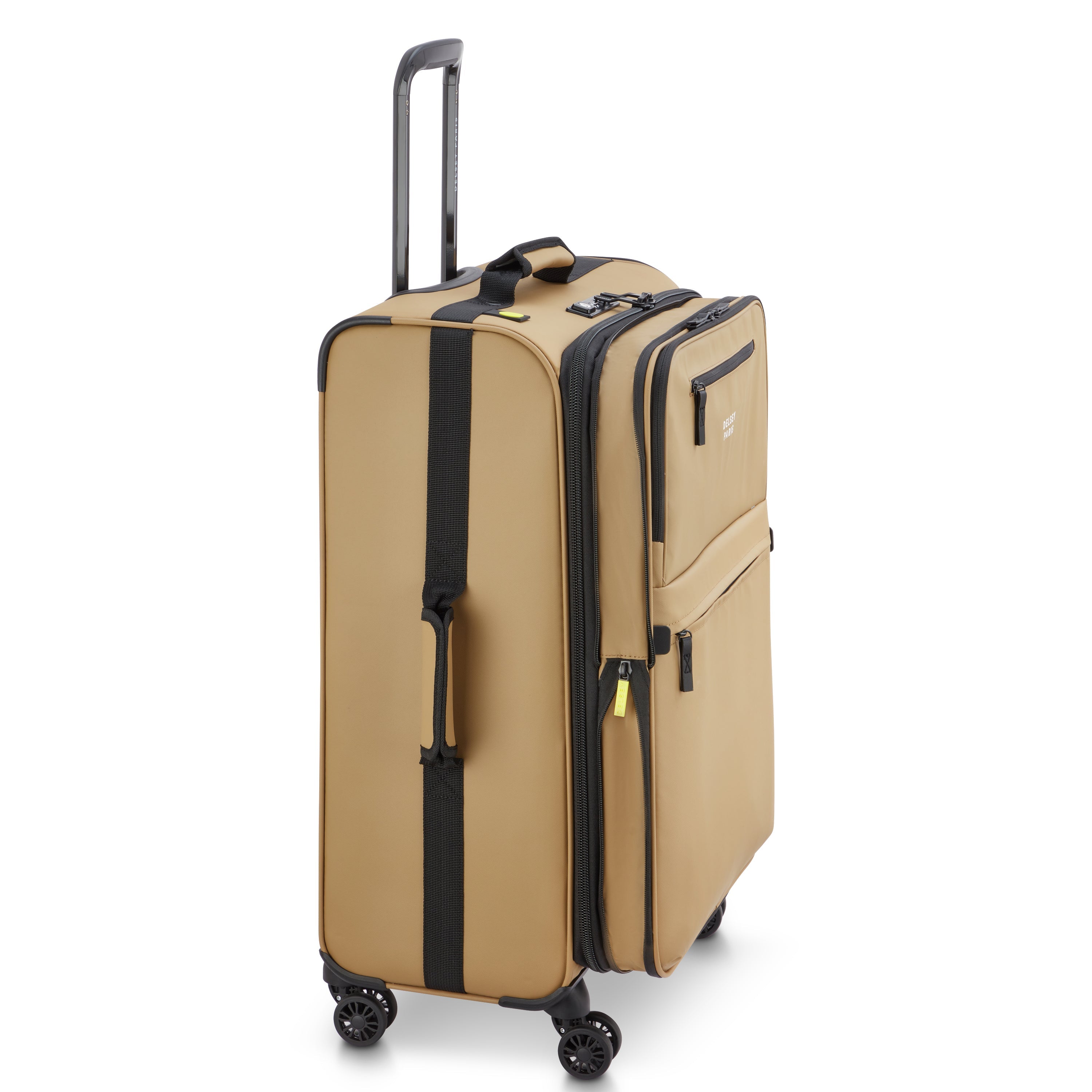 MAUBERT 2.0| Valise Soute Extensible 66 CM BEIGE