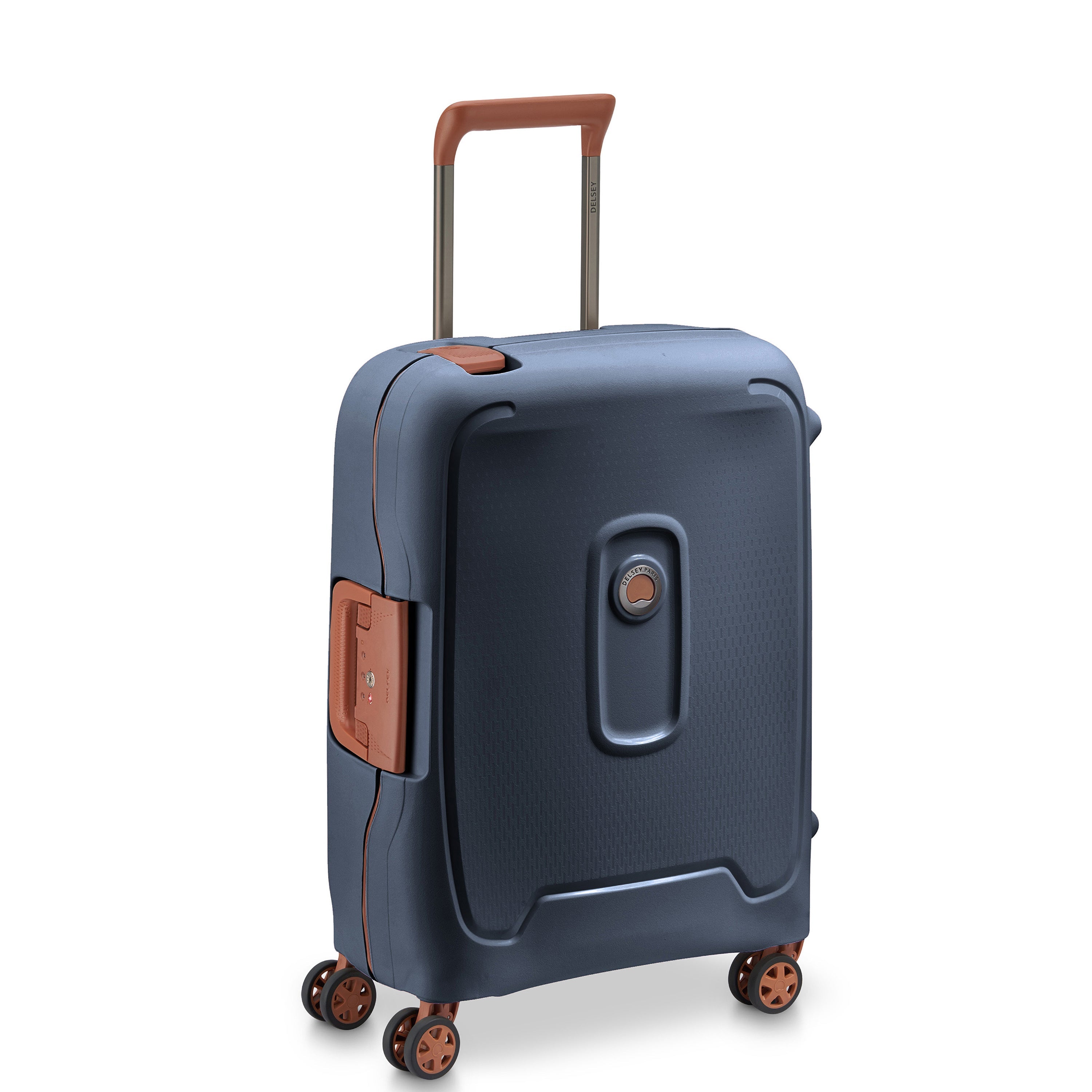 MONCEY| Koffer Cabine slim 55 CM INKBLAUW