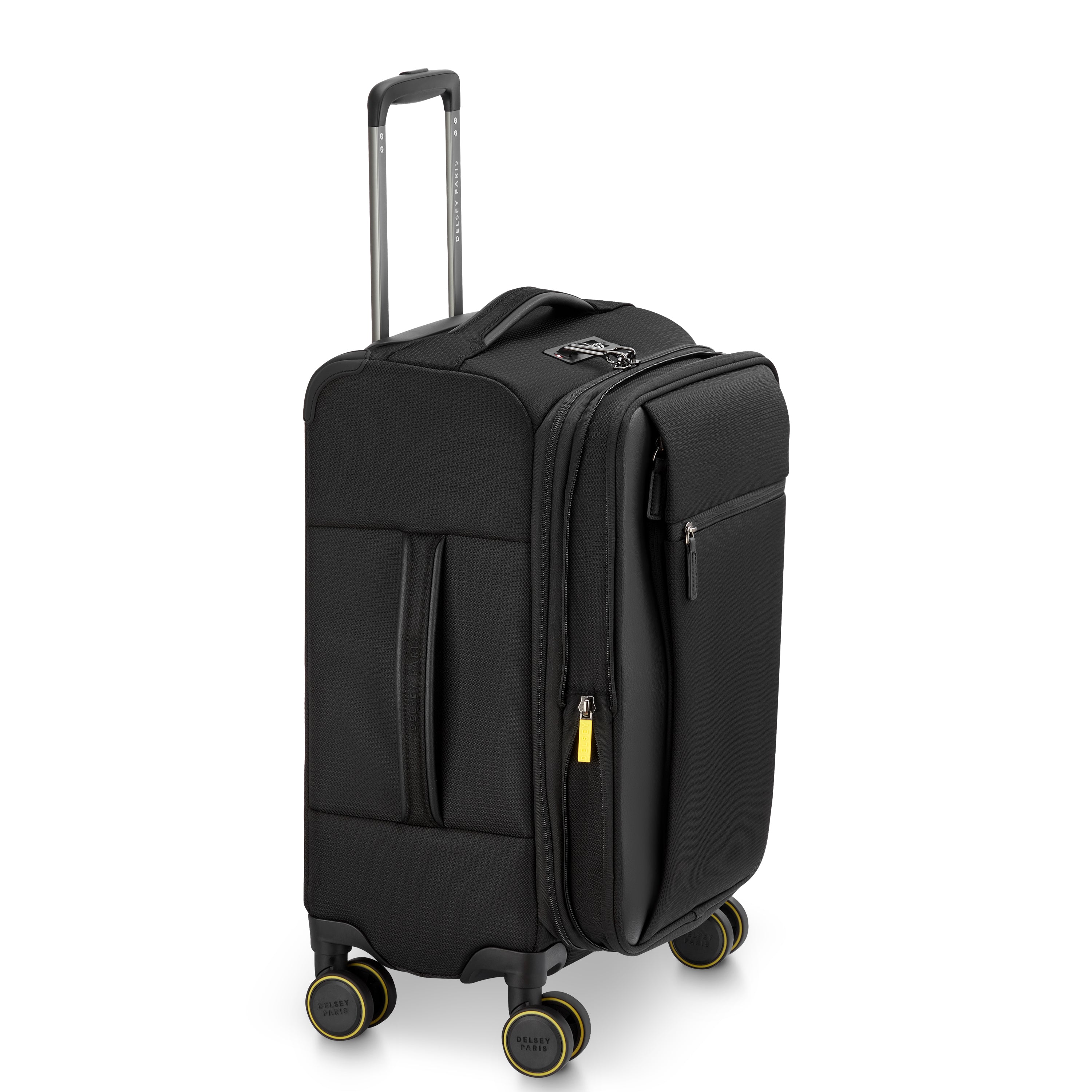 MONTMARTRE 3| Koffer Cabine Uitbreidbaar 55 CM ZWART