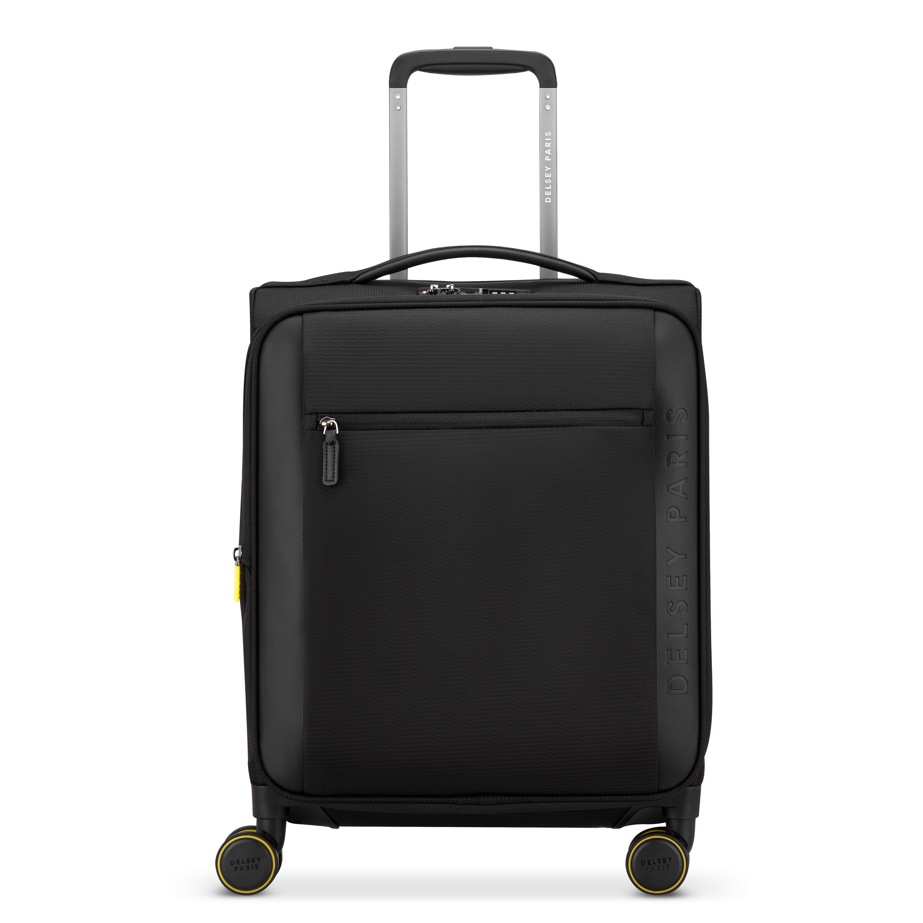 MONTMARTRE 3| Suitcase Cabin slim Expandable 55 CM BLACK
