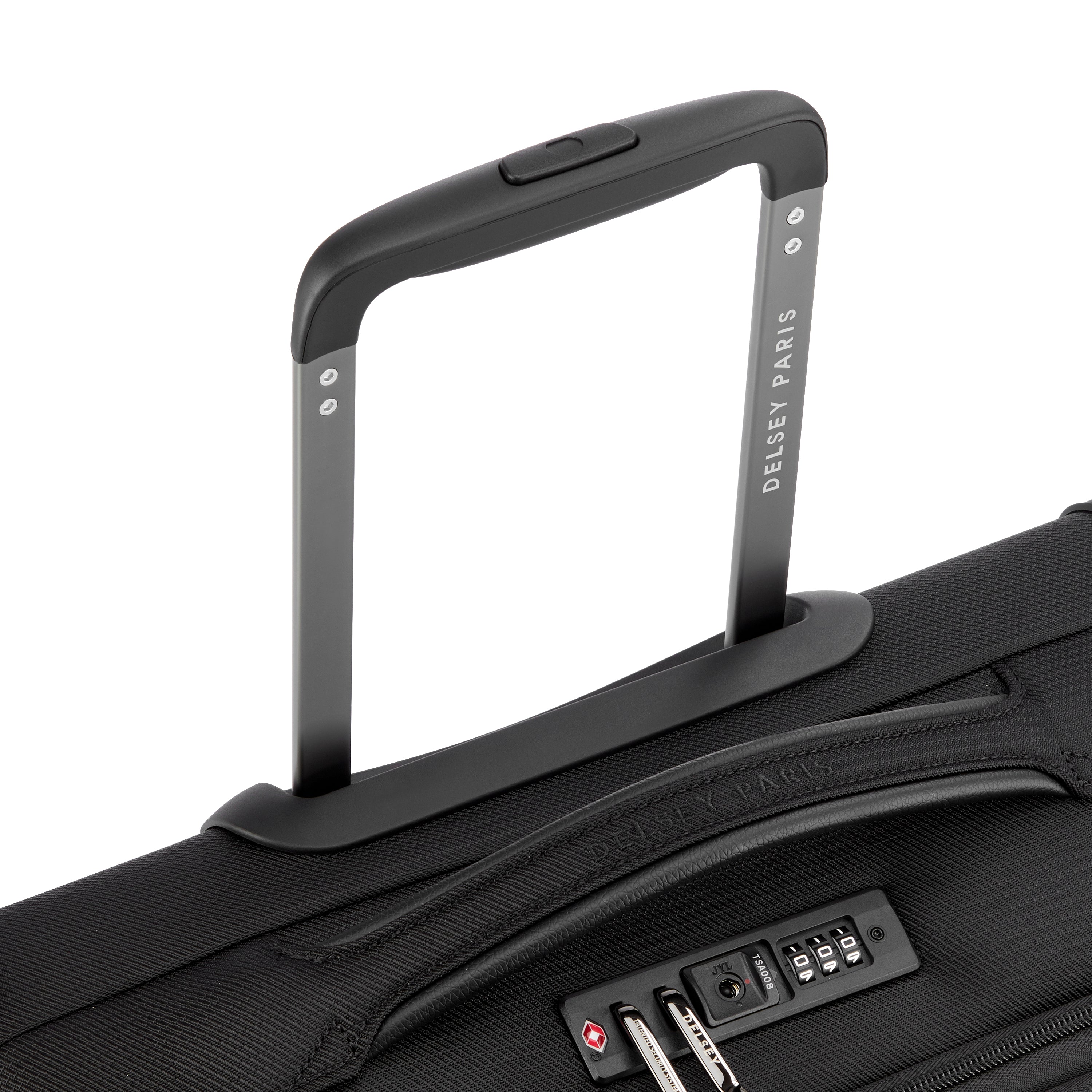 MONTMARTRE 3| Suitcase Cabin slim Expandable 55 CM BLACK