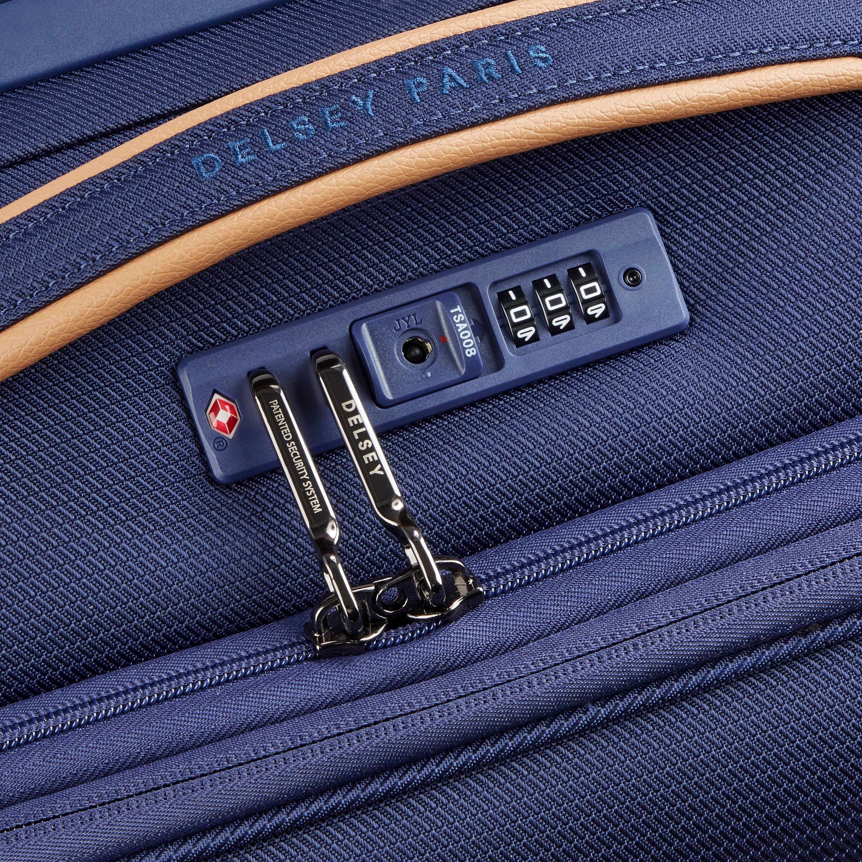 MONTMARTRE 3| Suitcase Cabin slim Expandable 55 CM NAVY