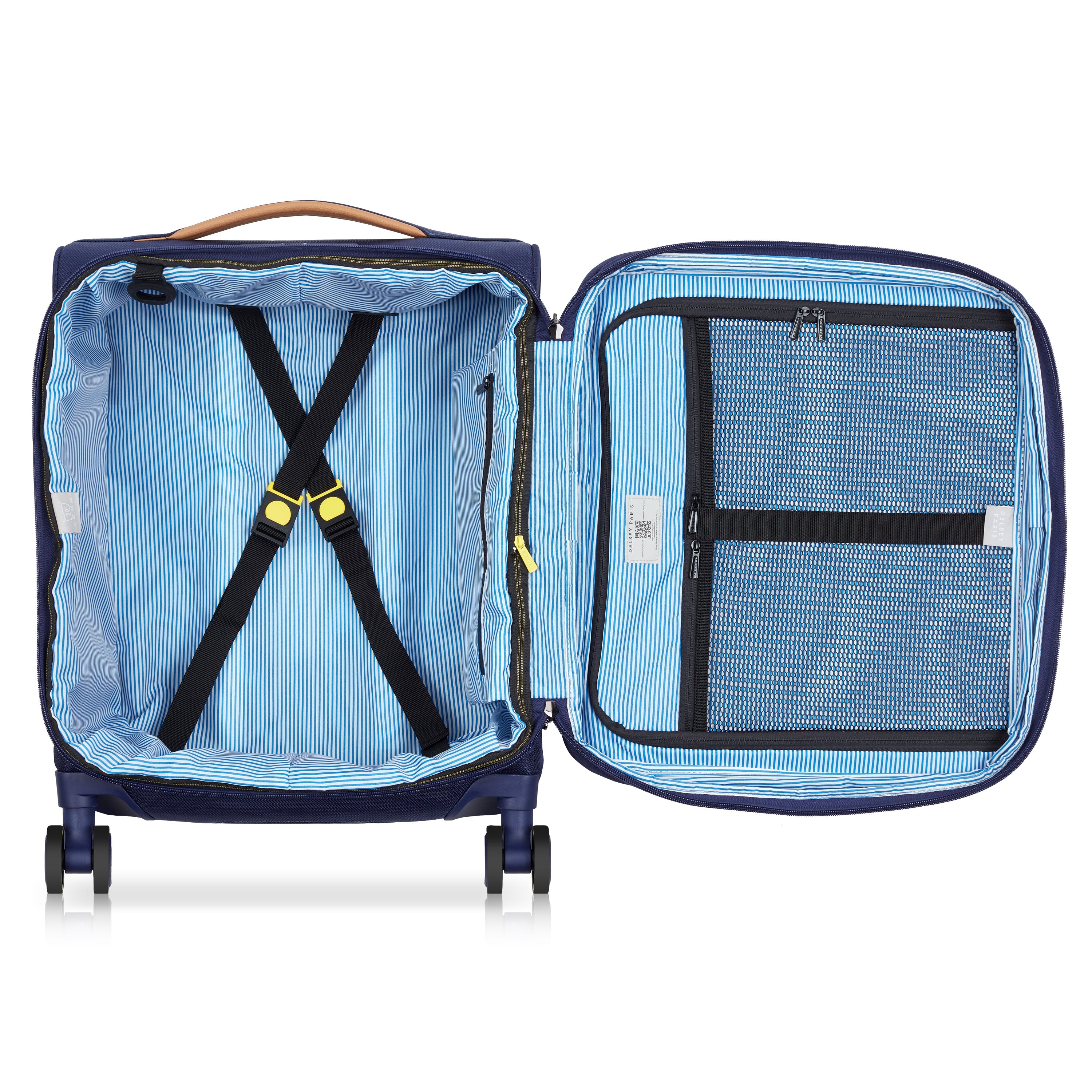 MONTMARTRE 3| Suitcase Cabin slim Expandable 55 CM NAVY