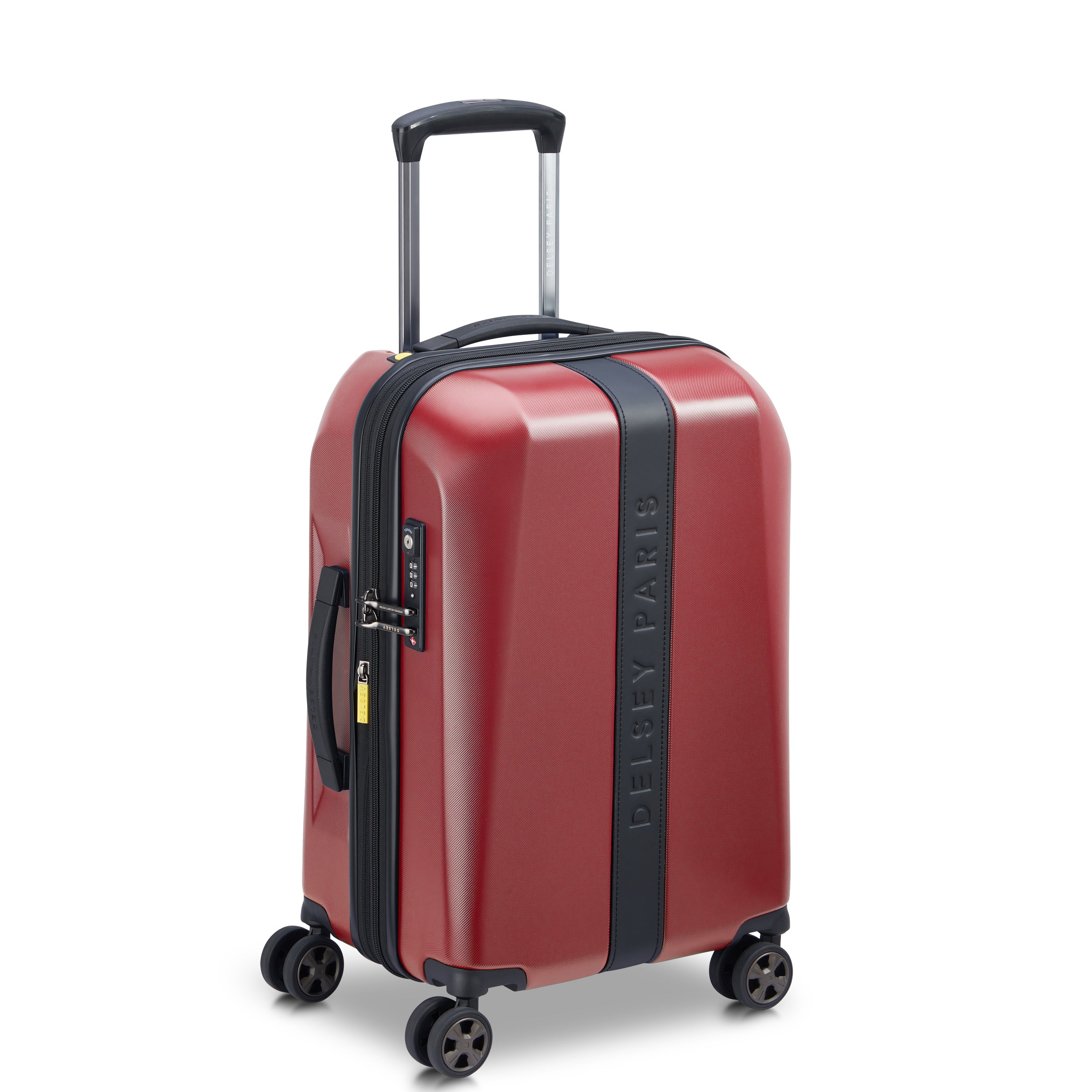 PROMENADE HARD 2.0| Suitcase Cabin Expandable 55 CM BURGUNDY