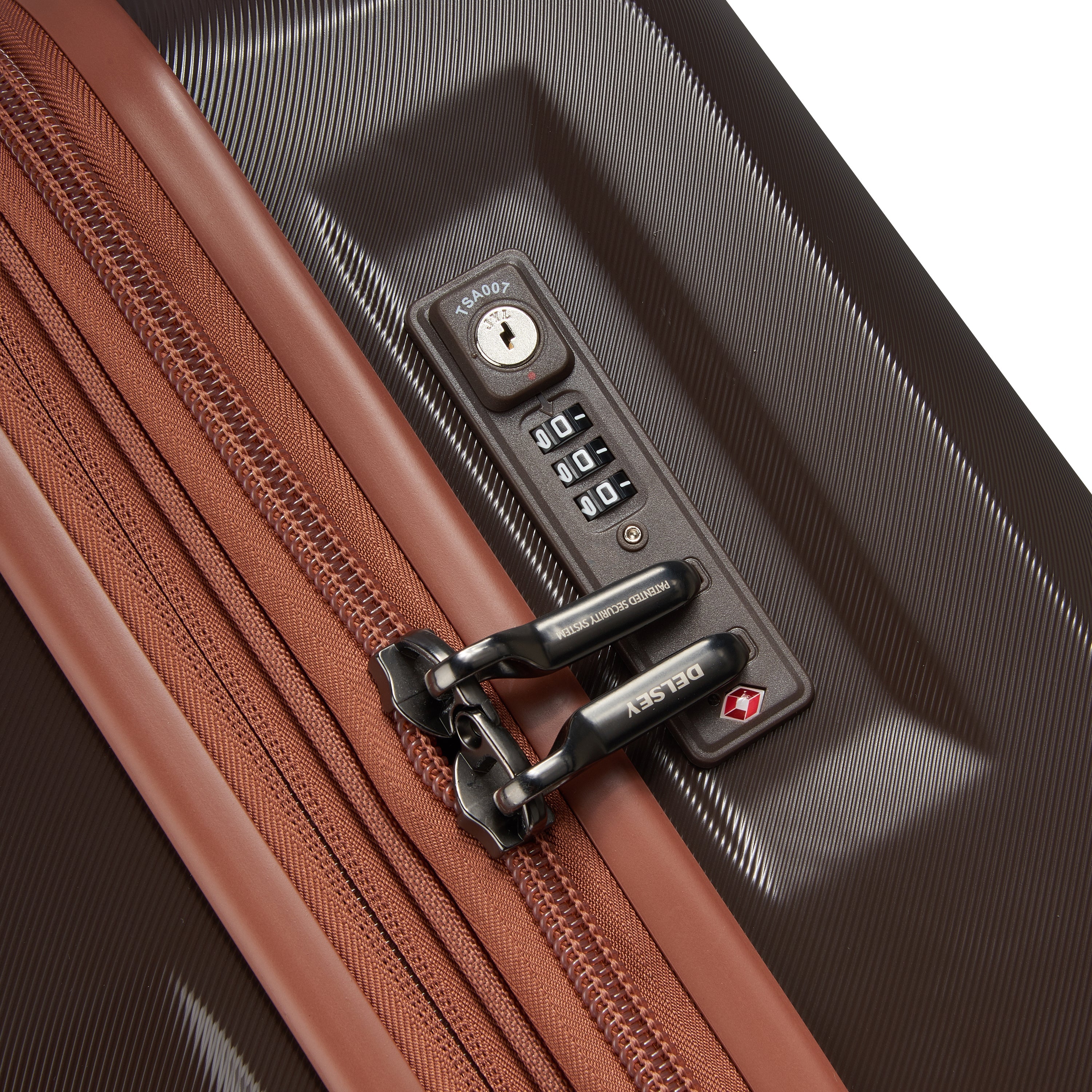PROMENADE HARD 2.0| Koffer Cabine Uitbreidbaar 55 CM CHOCOLADE