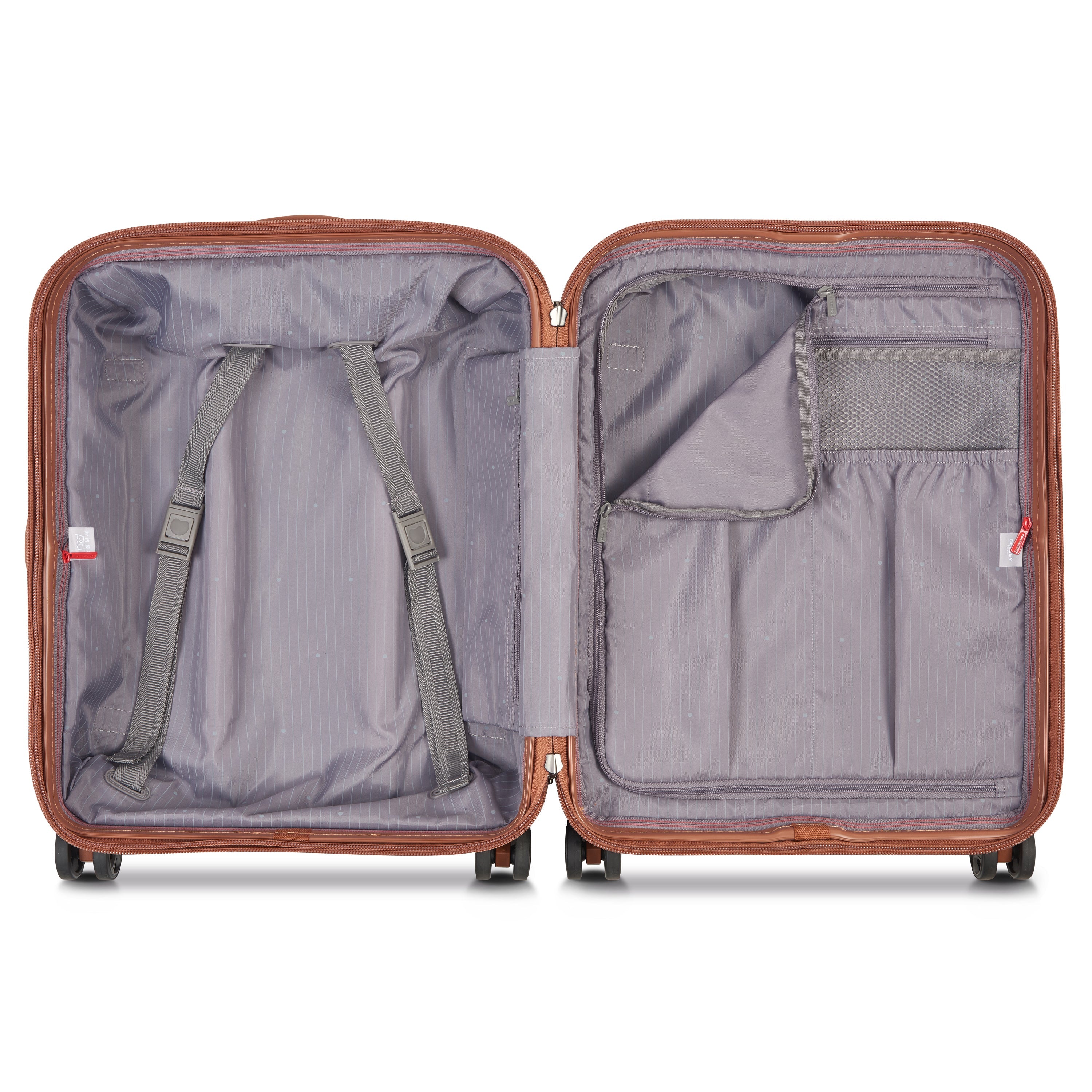 PROMENADE HARD 2.0| Koffer Cabine Uitbreidbaar 55 CM ZILVER