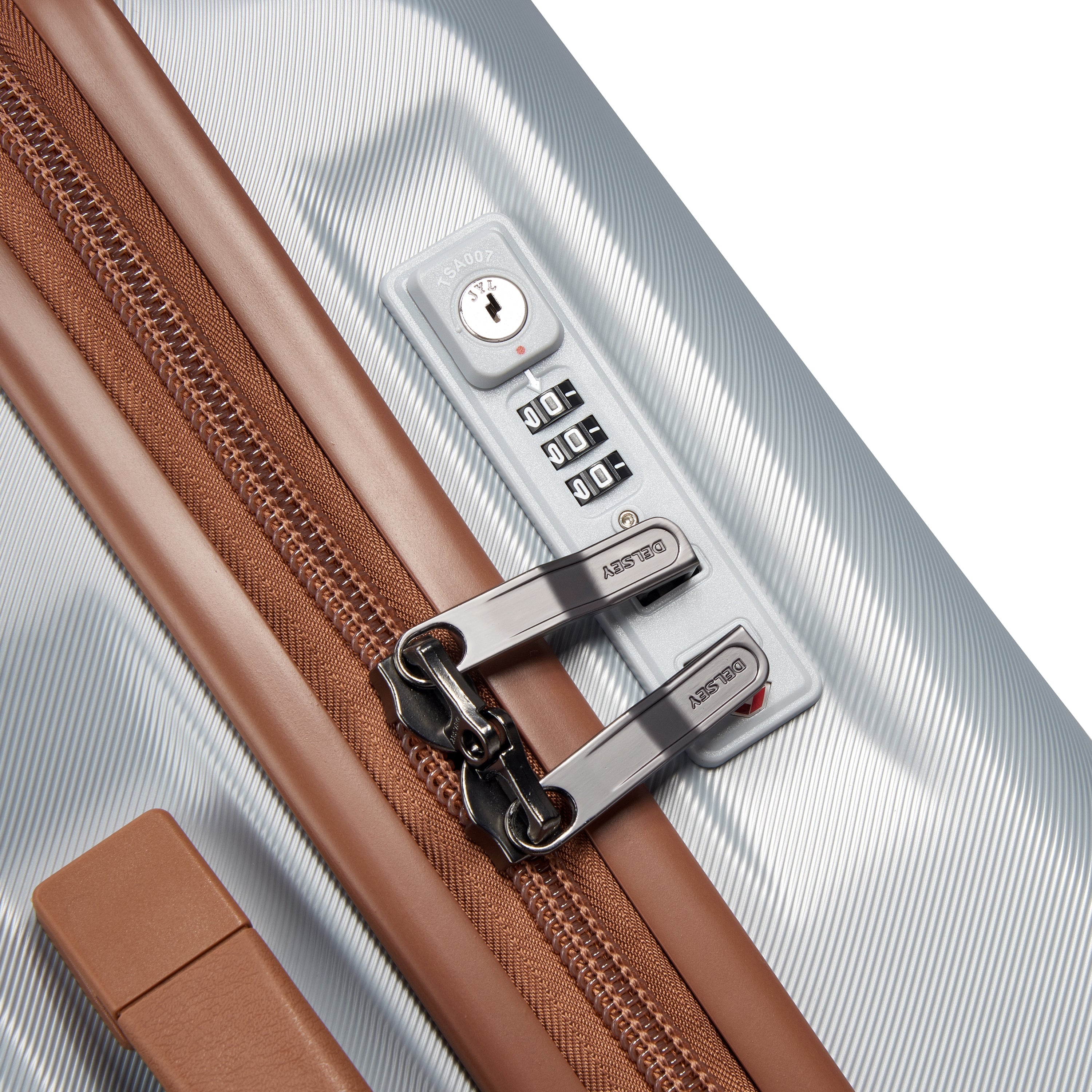 PROMENADE HARD 2.0| Koffer Cabine Uitbreidbaar 55 CM ZILVER
