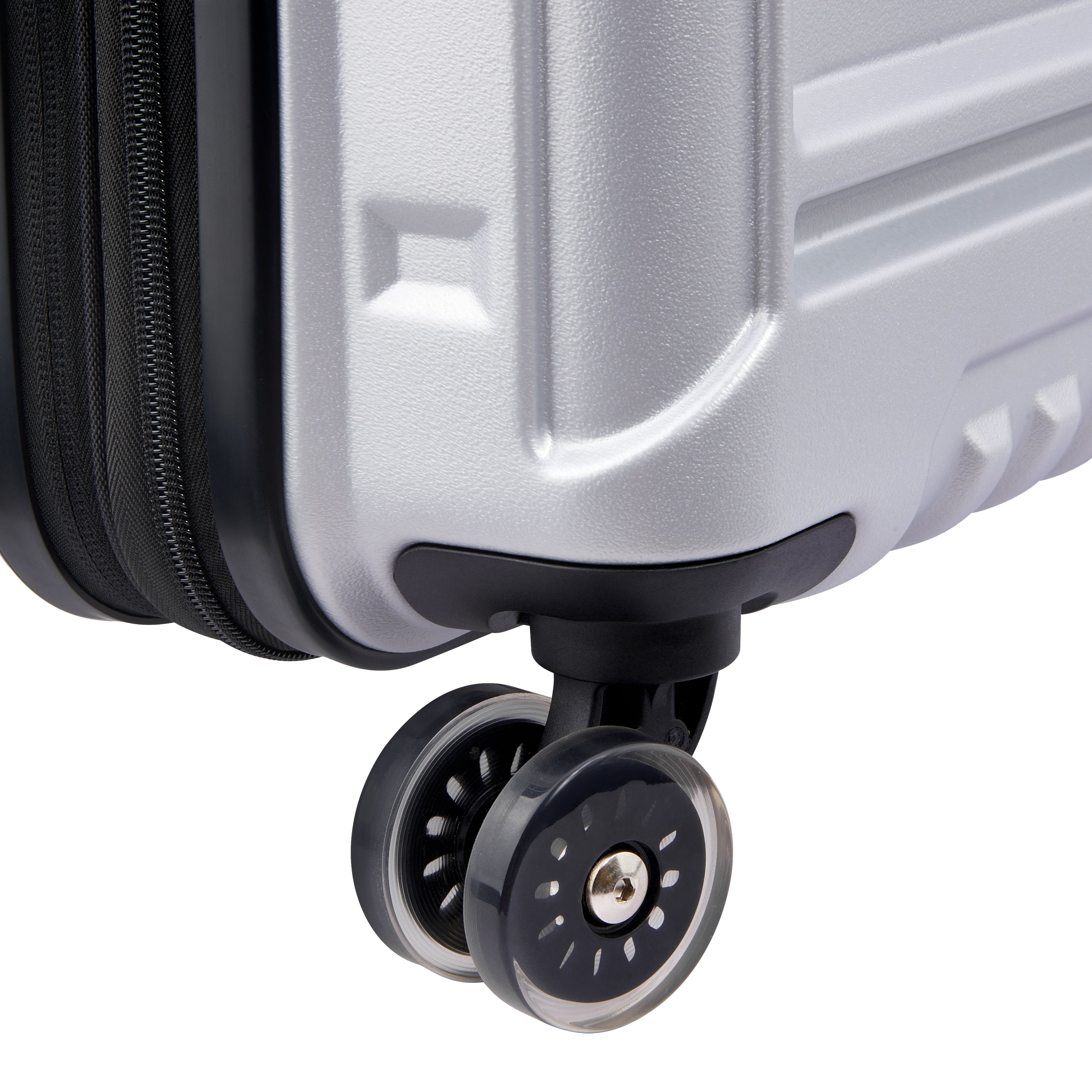 REMPART 2.0 | Expandable Cabin Suitcase 55 CM silver