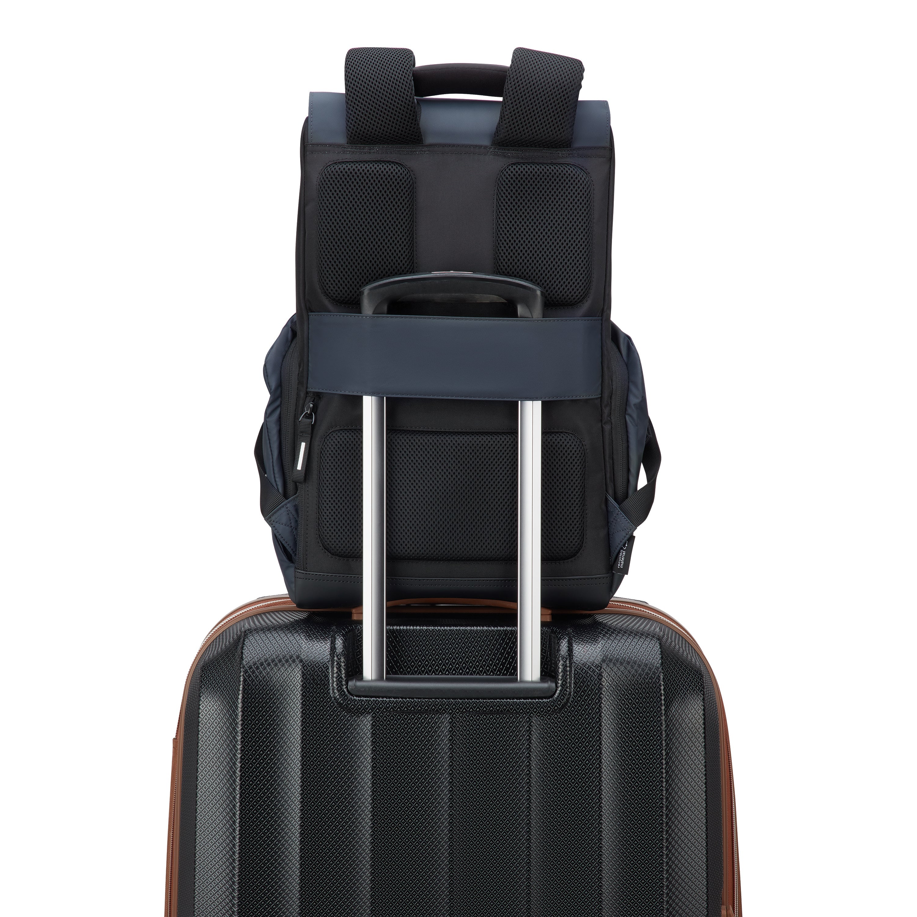 SECURFLAP | Flap-Top Backpack 22 L BLACK