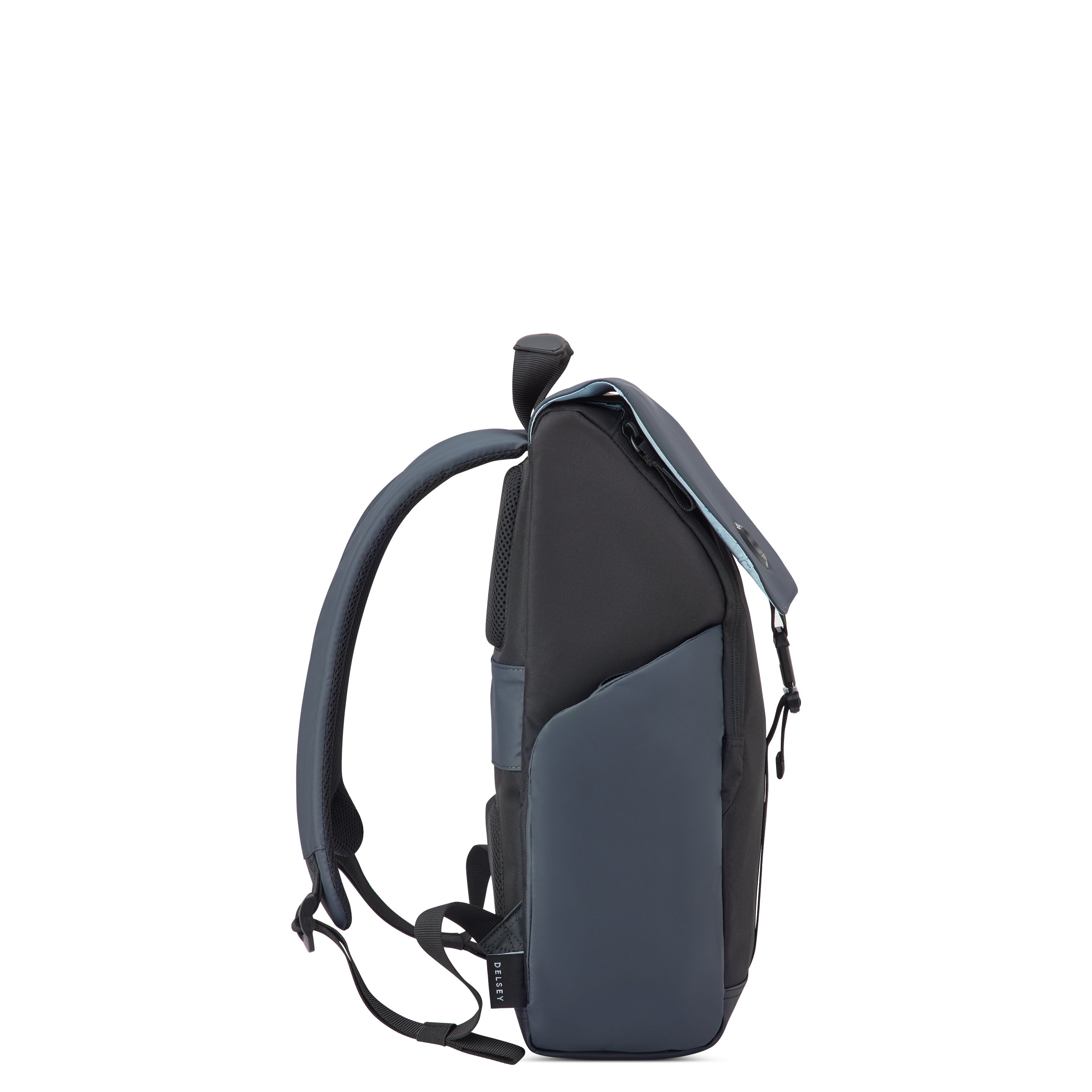 SECURFLAP | Flap-Top Backpack 22 L BLACK