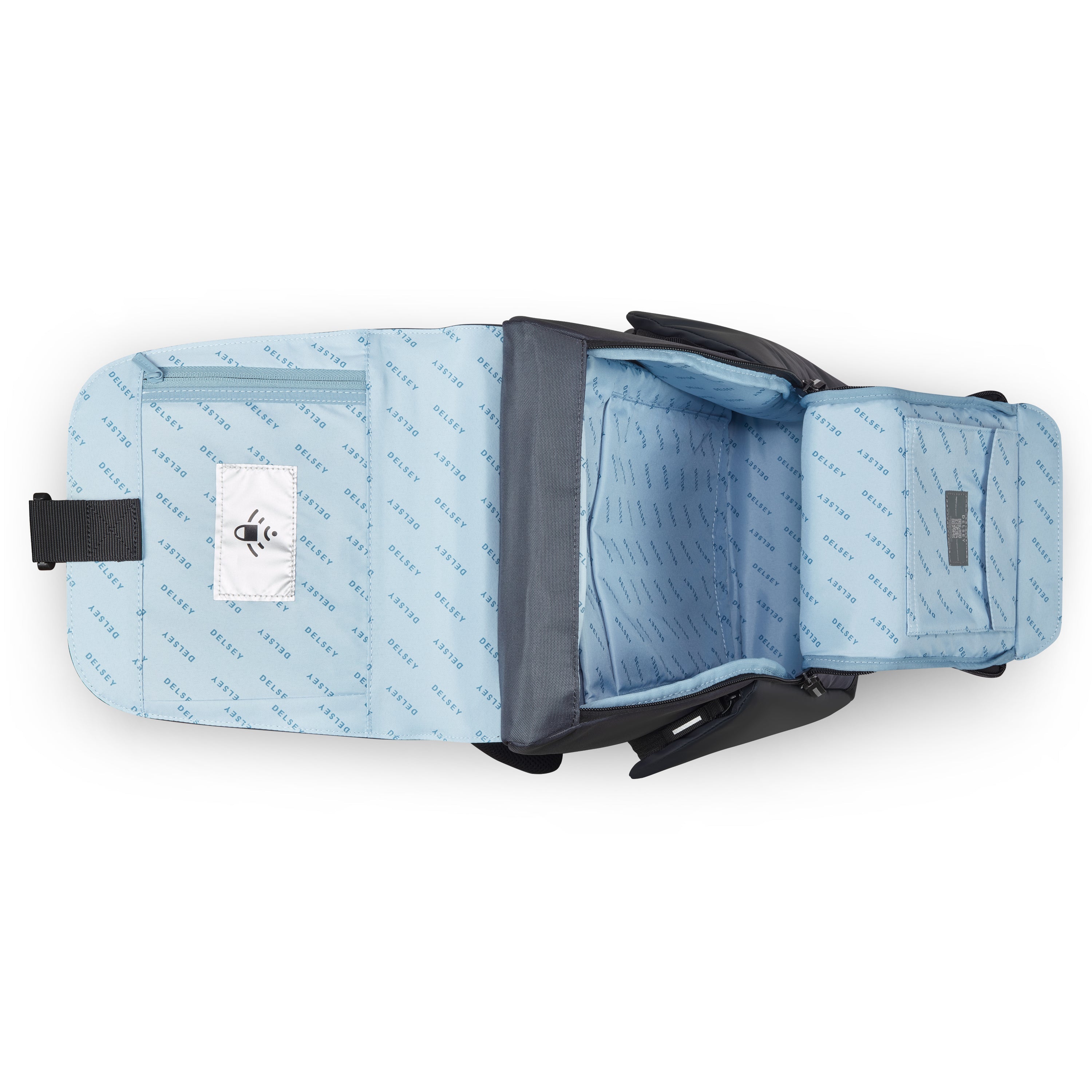 SECURFLAP | Rucksack mit Überschlag 22 L GRAPHIT