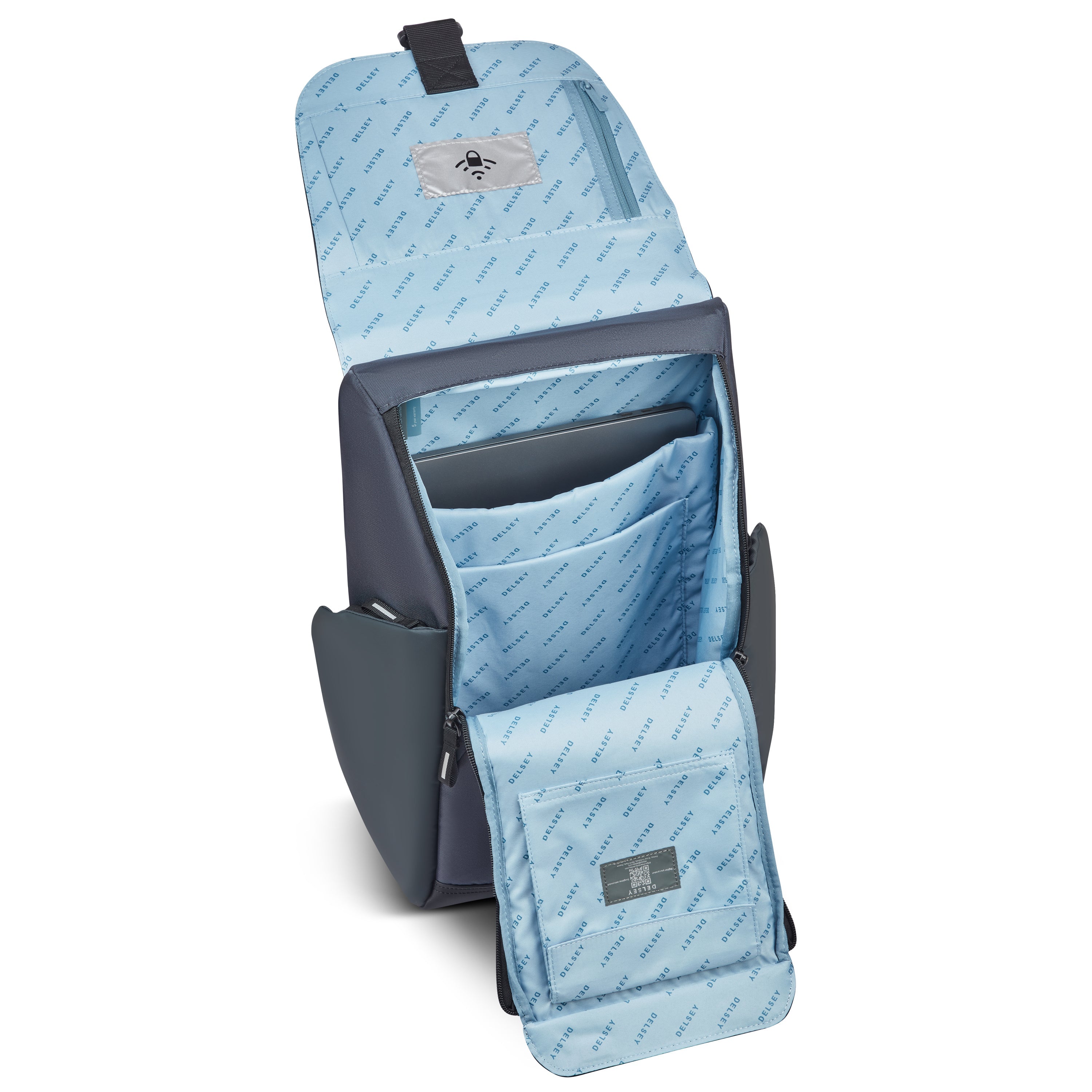 SECURFLAP | Rucksack mit Überschlag 22 L GRAPHIT