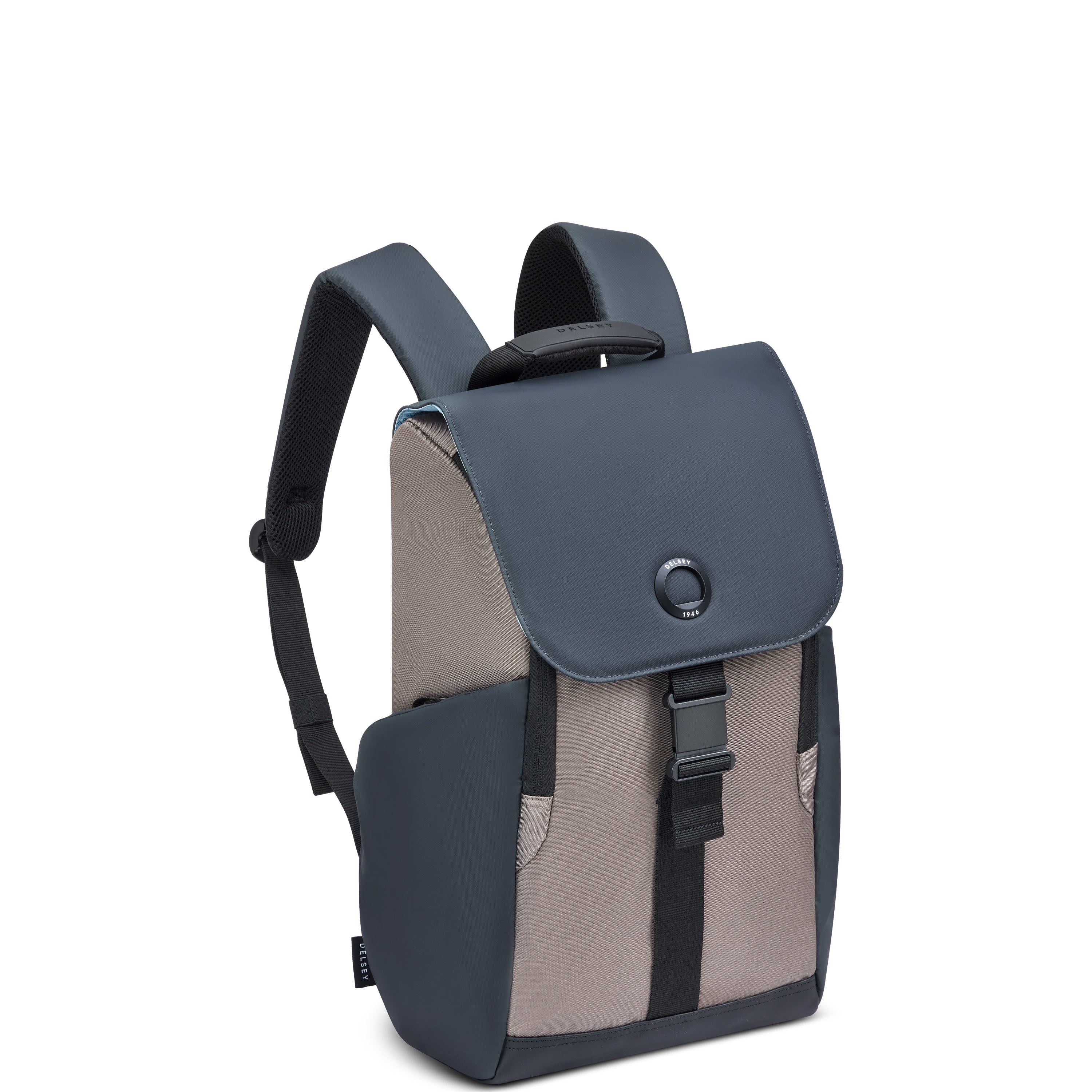 SECURFLAP | Flap-Top Backpack 22 L BROWN
