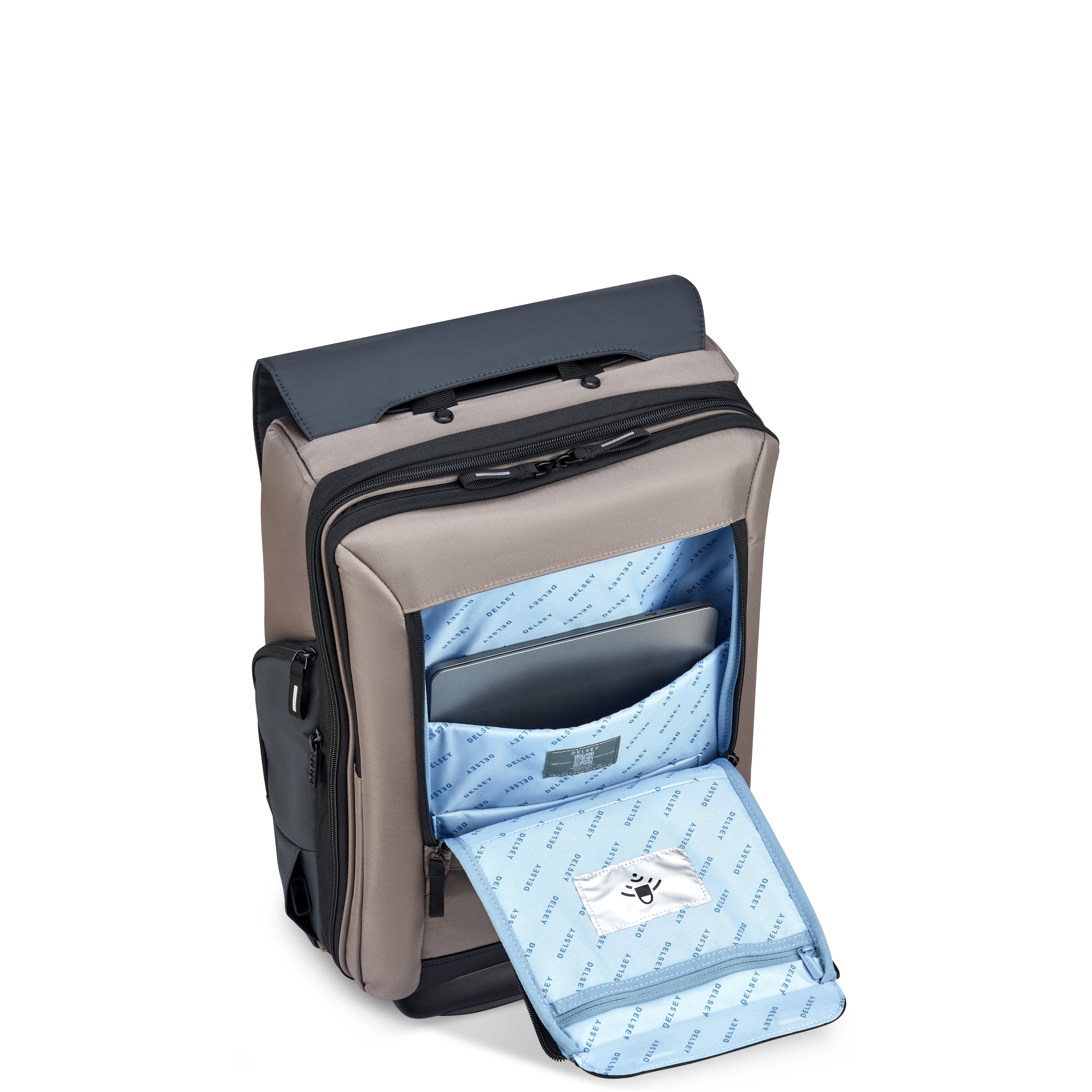 SECURFLAP | Trolley Backpack 32 L BROWN